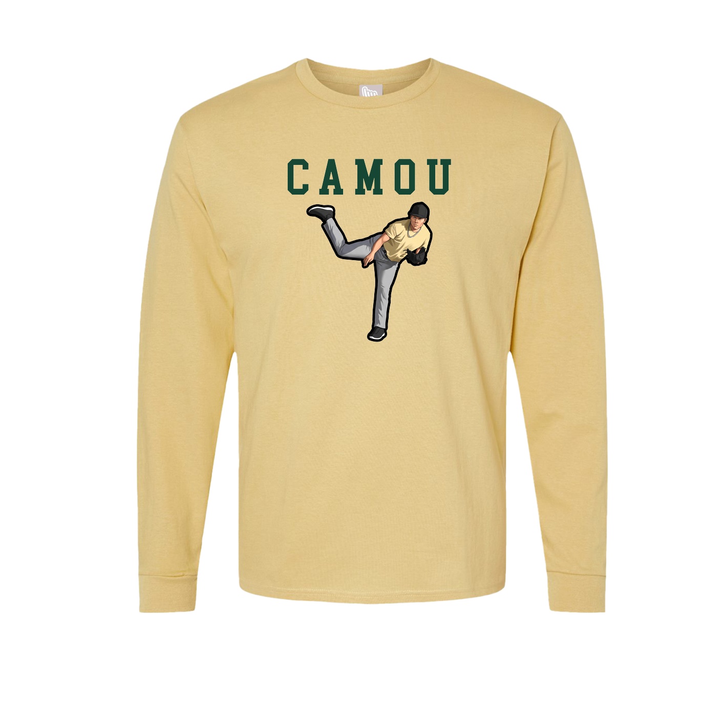 Long Sleeve Tee — Shirsey in Vegas Gold