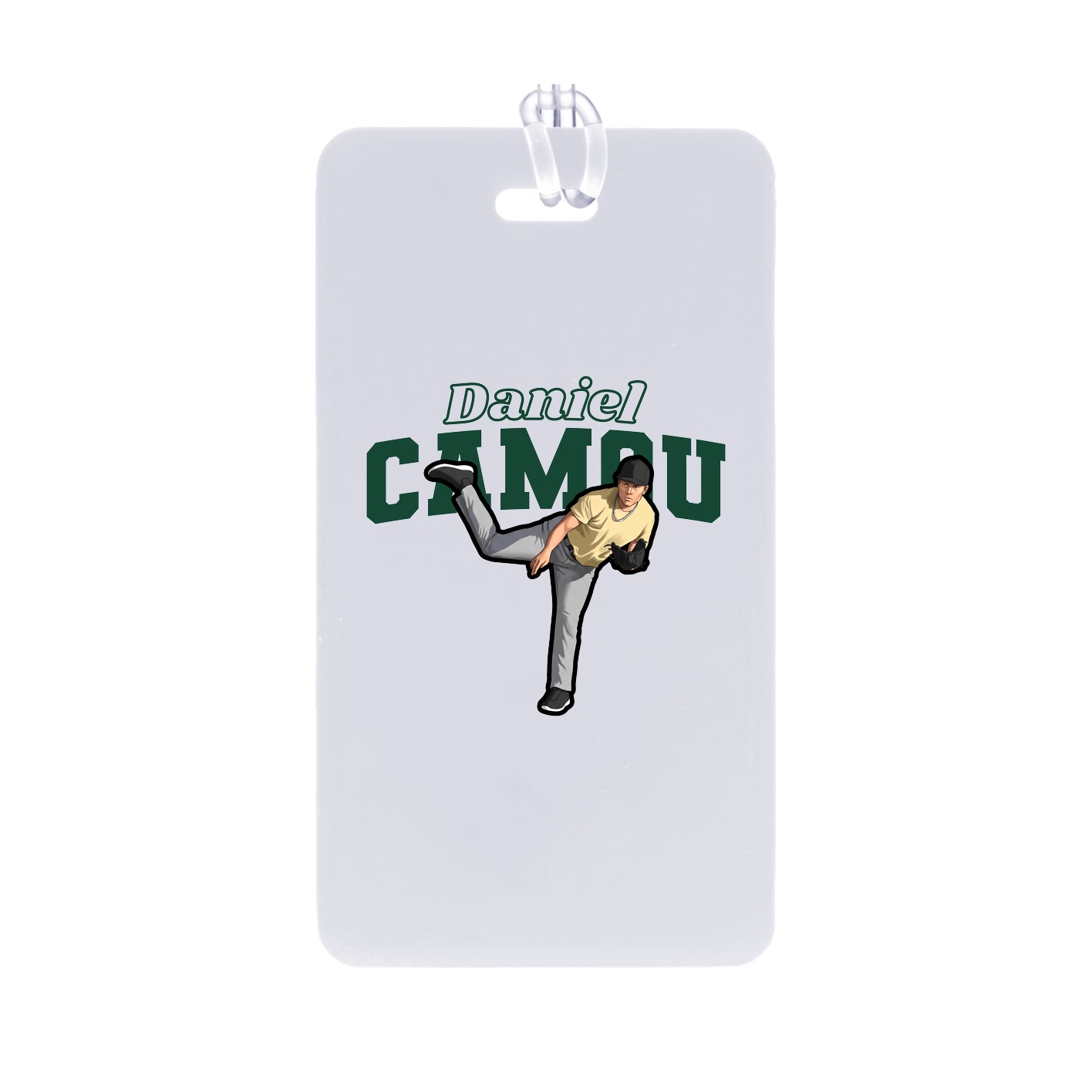 Bag Tag — Name Arch in Classic