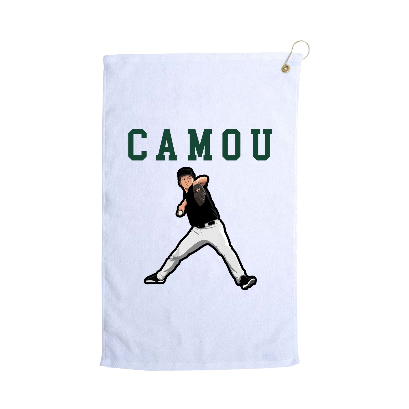 Golf Towel — Shirsey in White