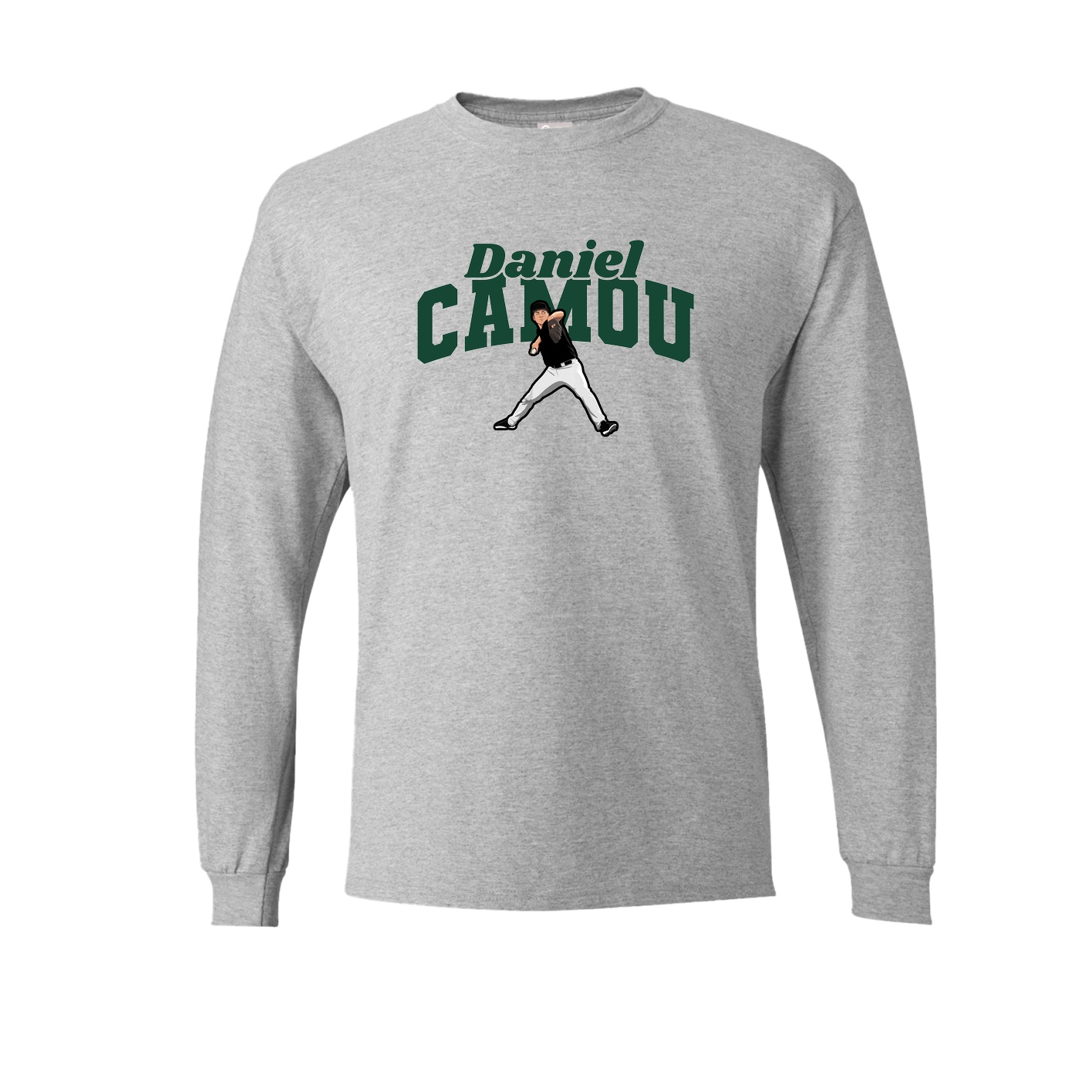 Long Sleeve Tee — Signature Arch in Grey