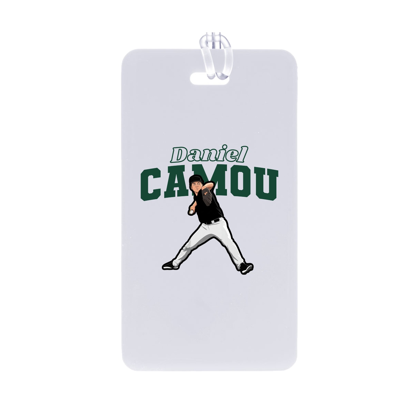 Bag Tag — Name Arch in Classic