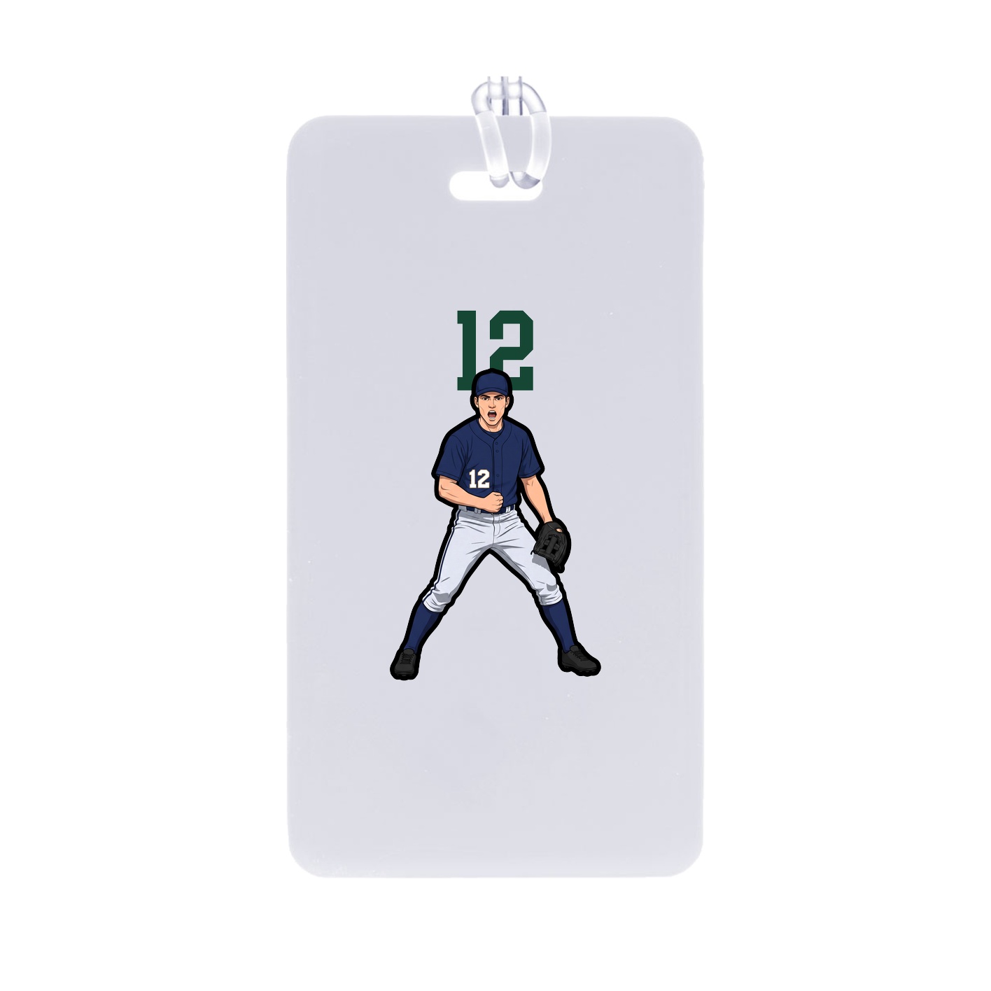 Bag Tag — Number Top in Classic