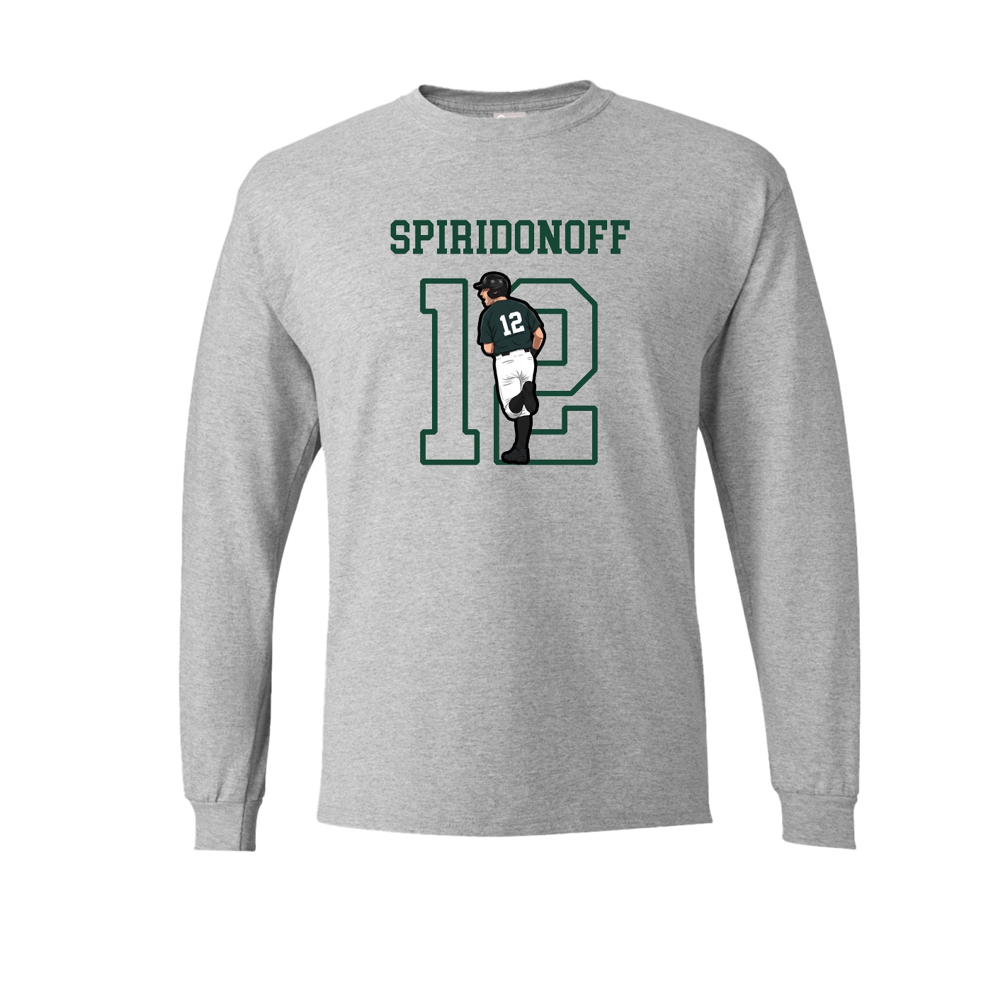 Long Sleeve Tee — Shirsey in Grey