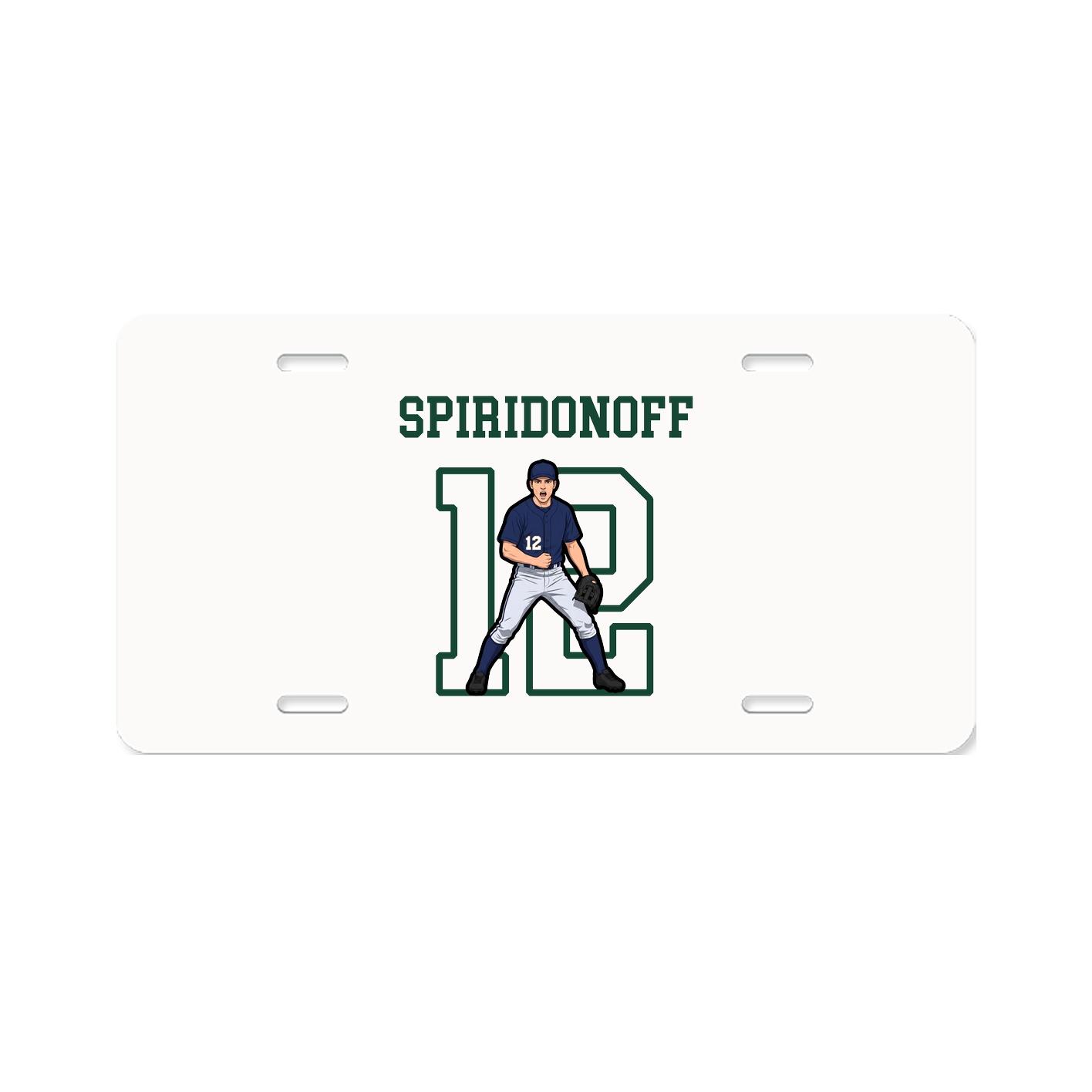 License Plate — Shirsey in Classic