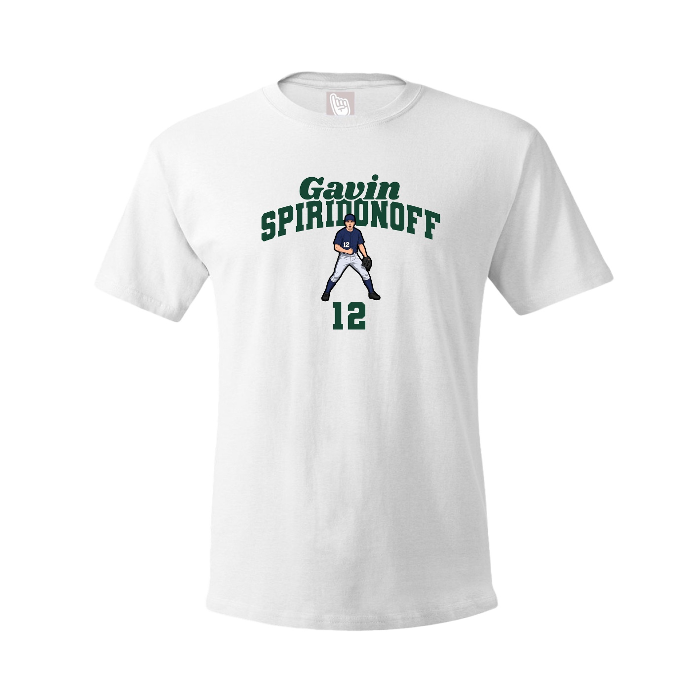 Tee — Signature Arch in White