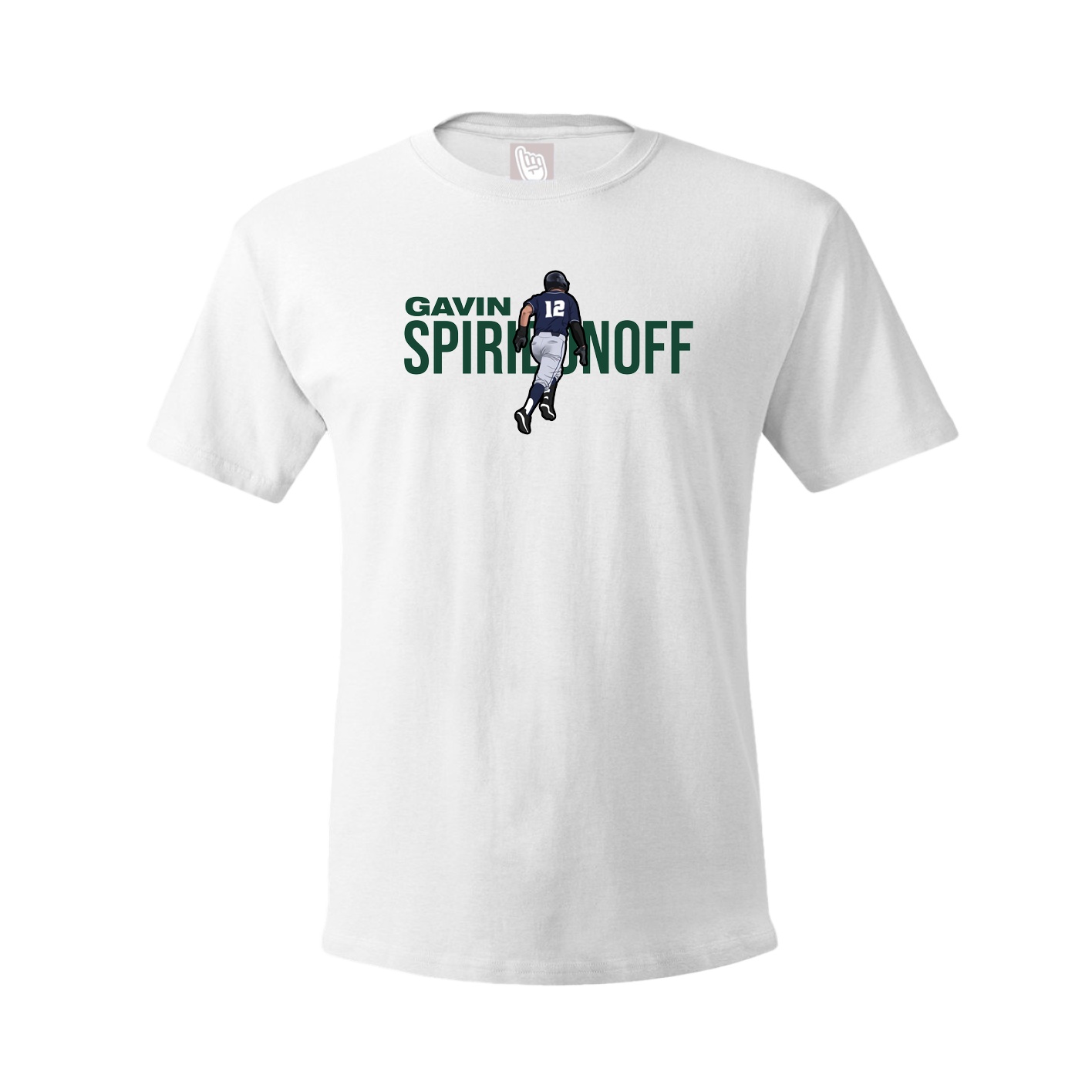 Youth Tee — Player Name in White