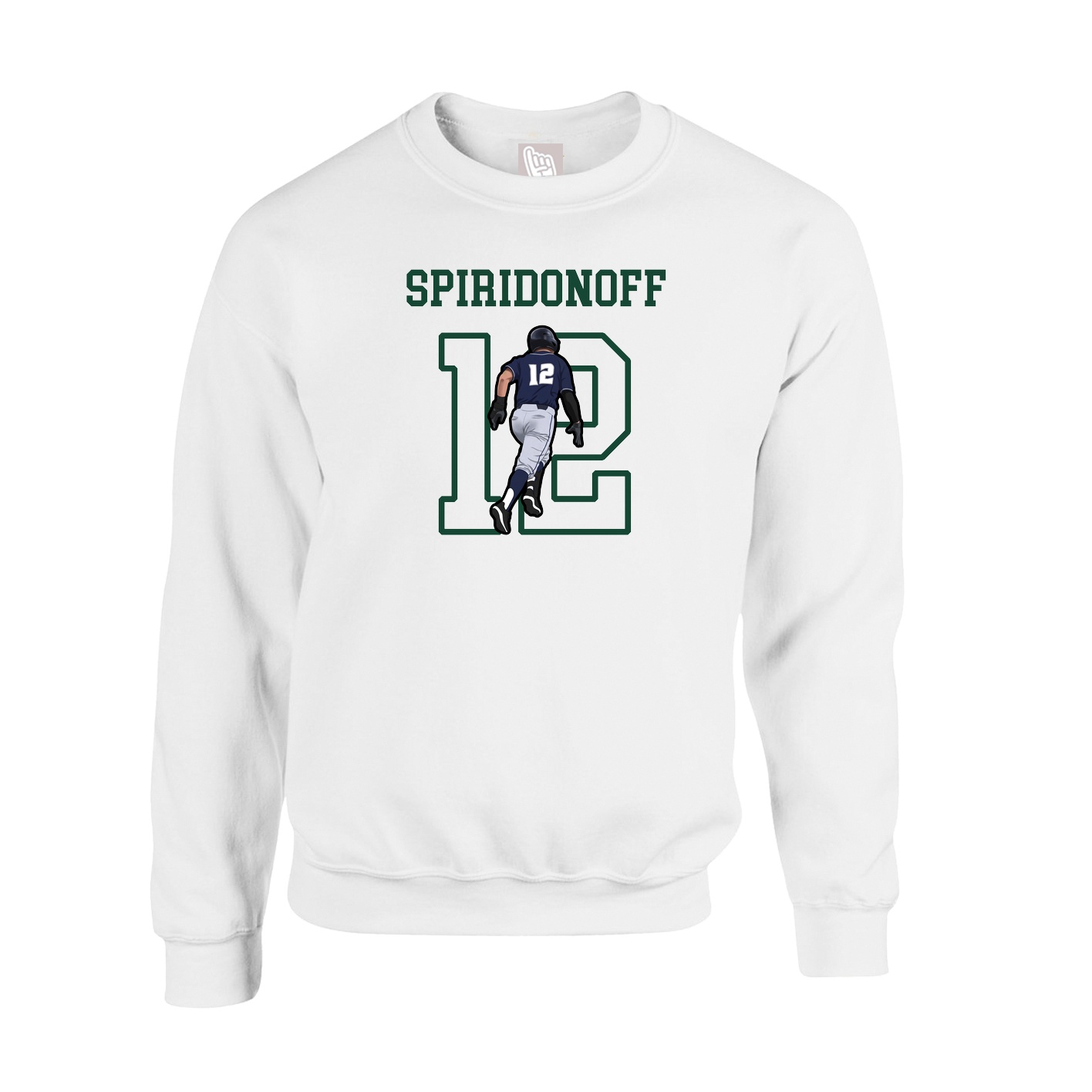 Fleece Crew — Shirsey in White
