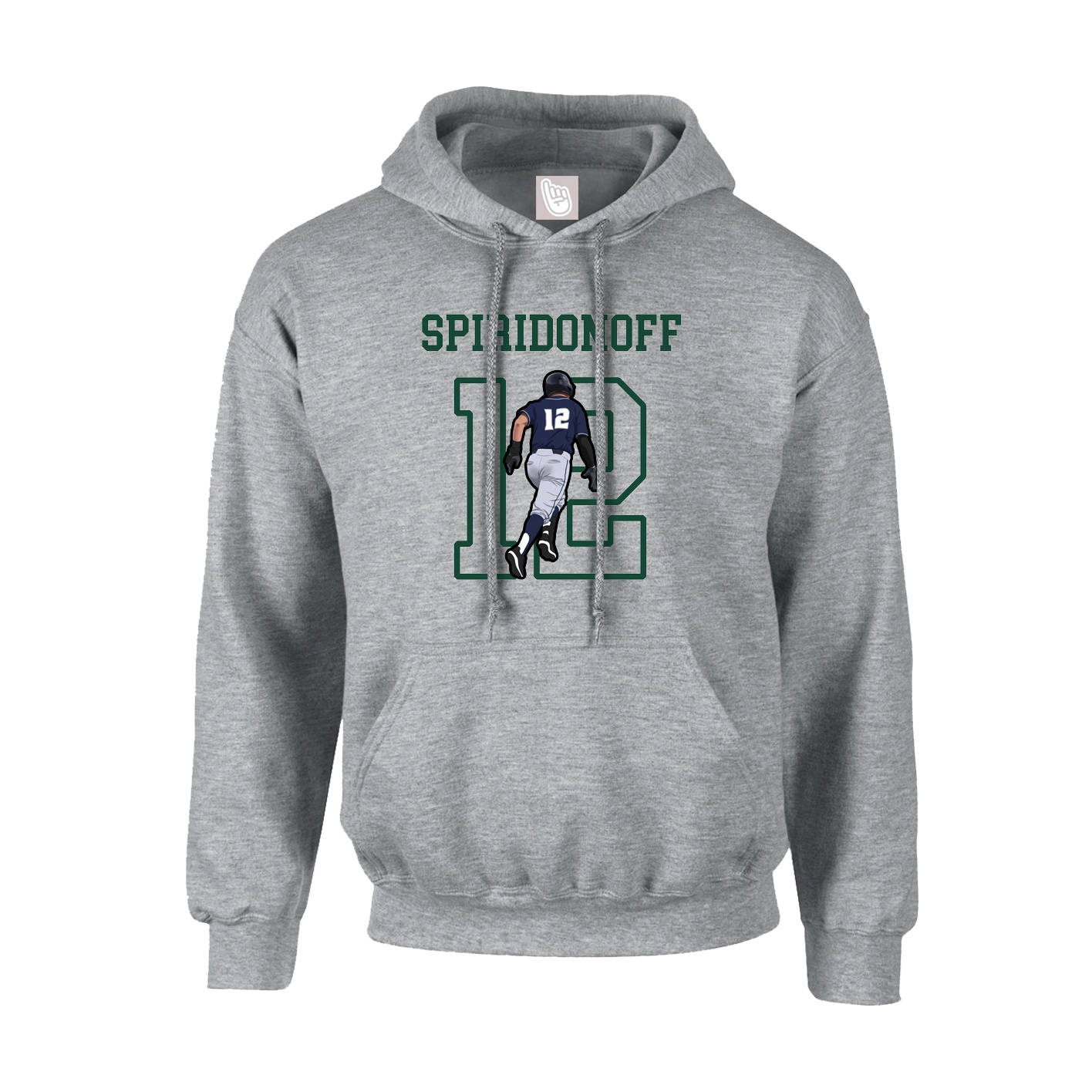 Youth Hoodie — Shirsey in Grey