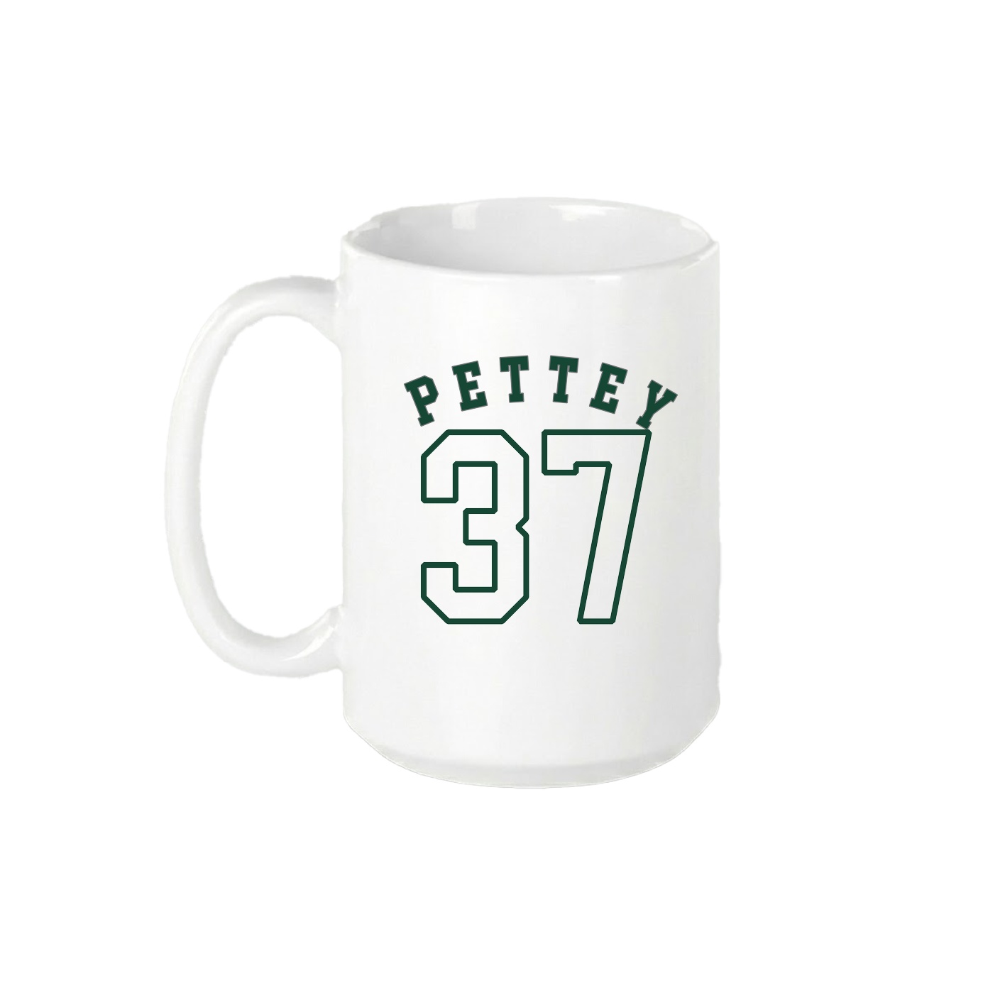 15oz Coffee Mug — Shirsey Arch in White