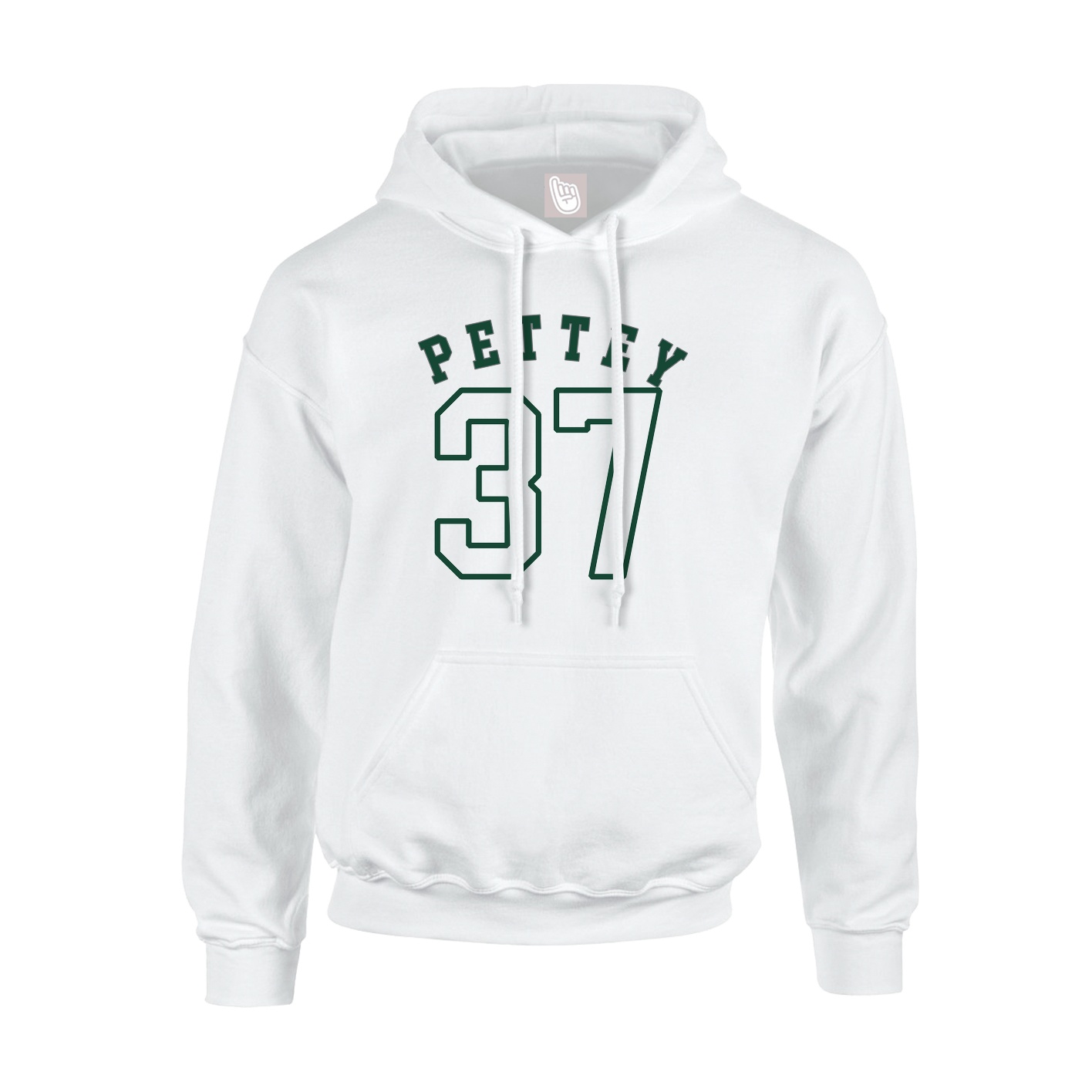 Hoodie — Shirsey Arch in White