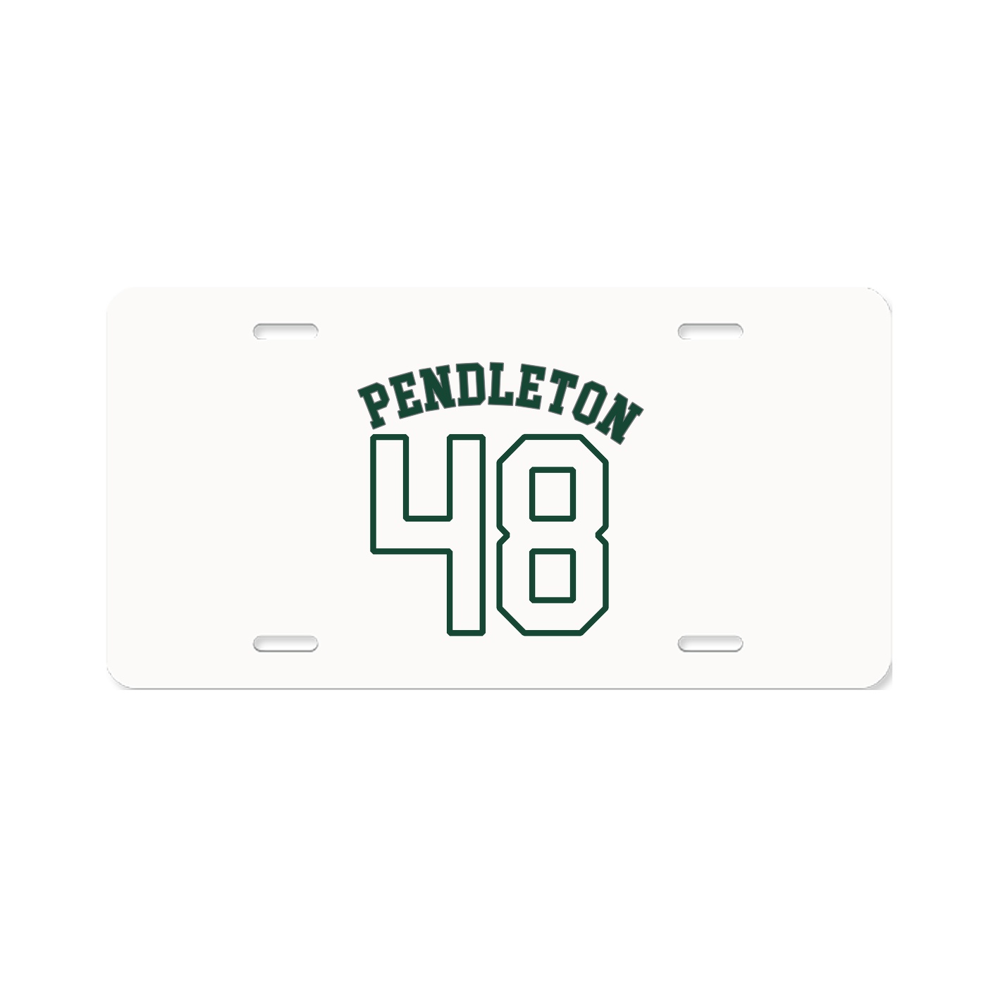 License Plate — Shirsey Arch in Classic