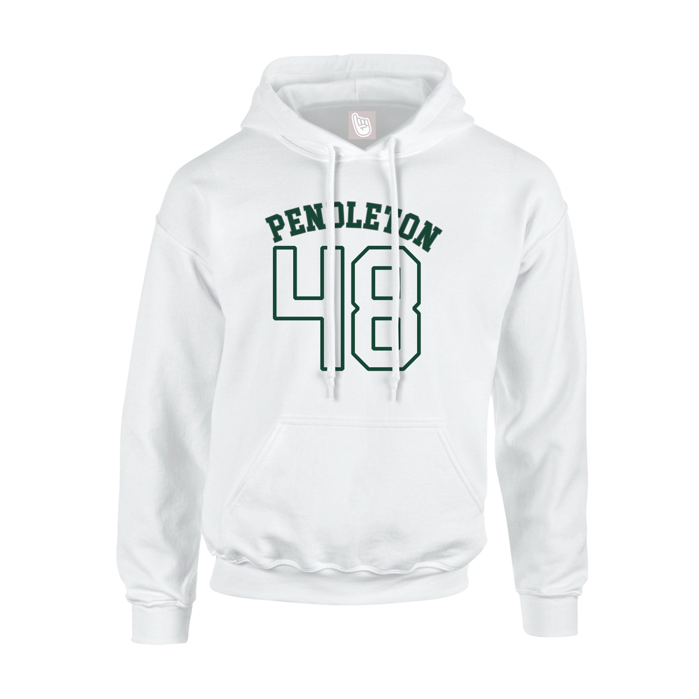 Youth Hoodie — Shirsey Arch in White
