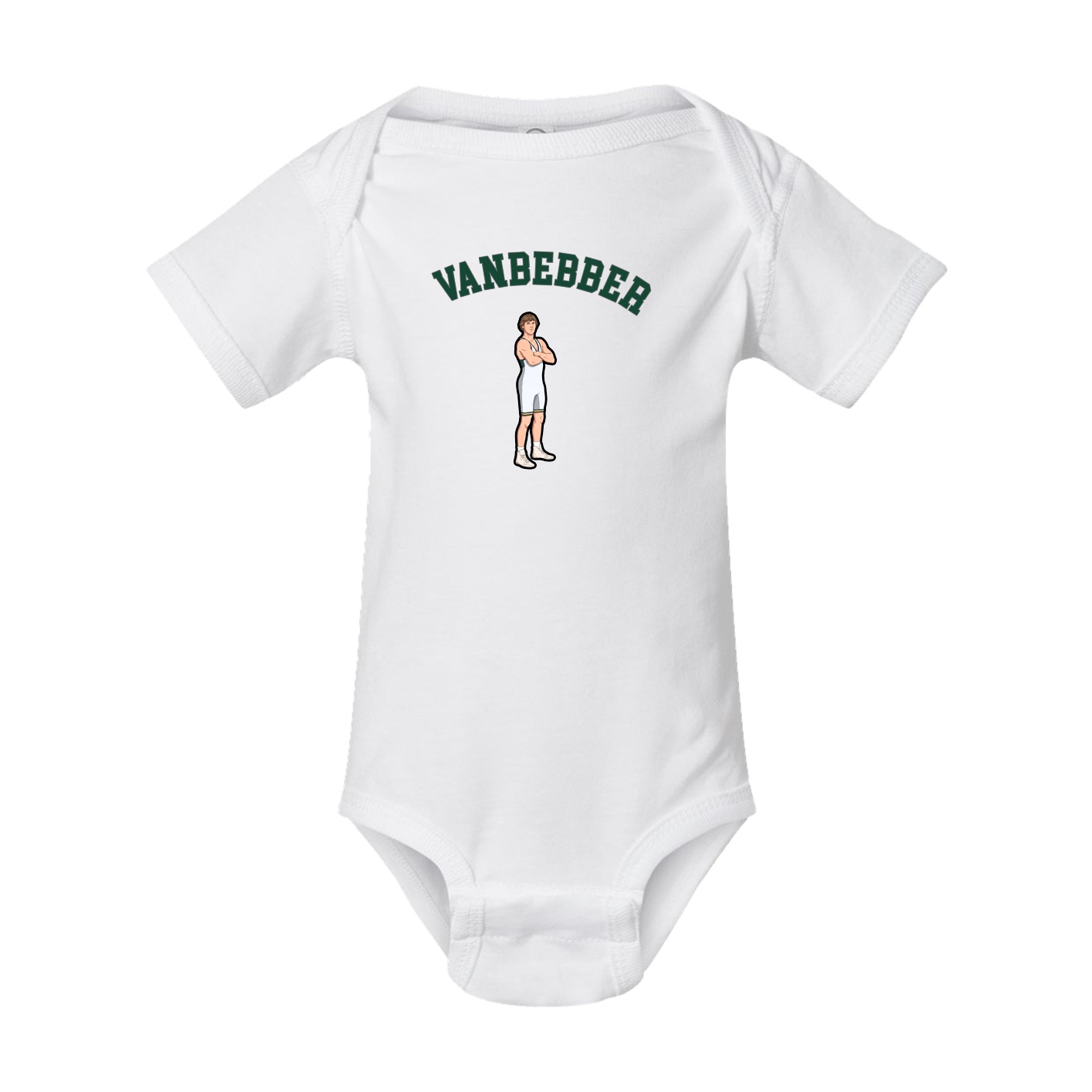 Baby Onesie — Shirsey Arch in White
