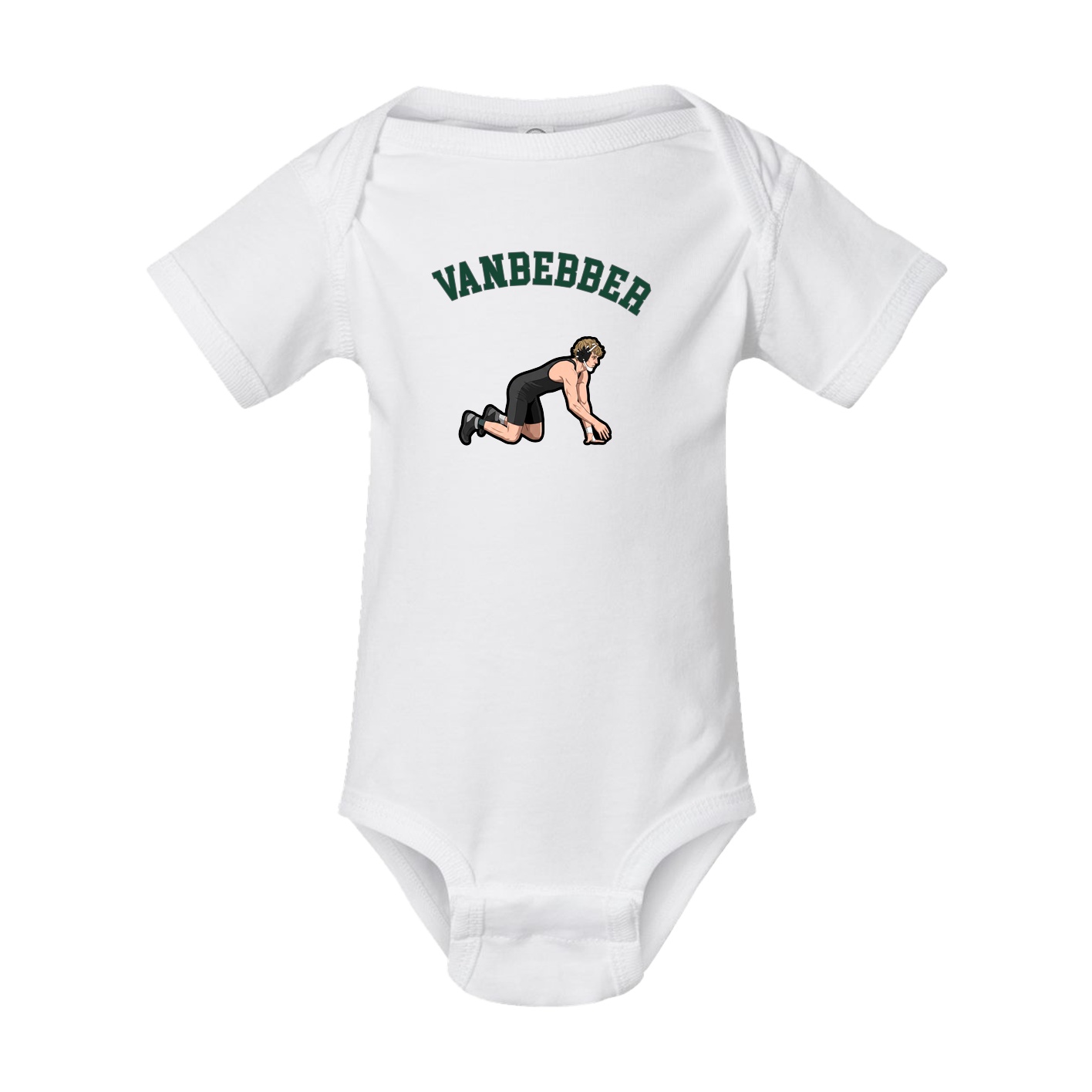 Baby Onesie — Shirsey Arch in White