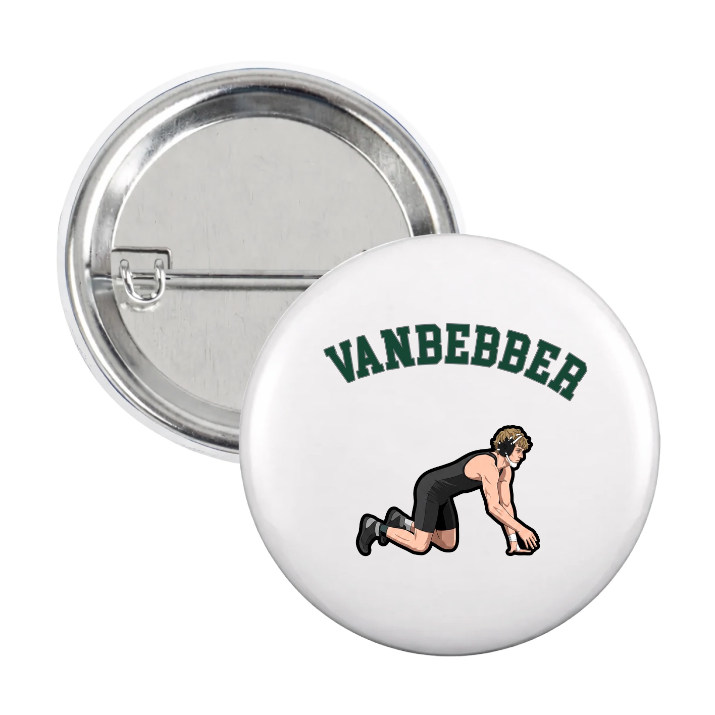 Game Day Button — Shirsey Arch in White