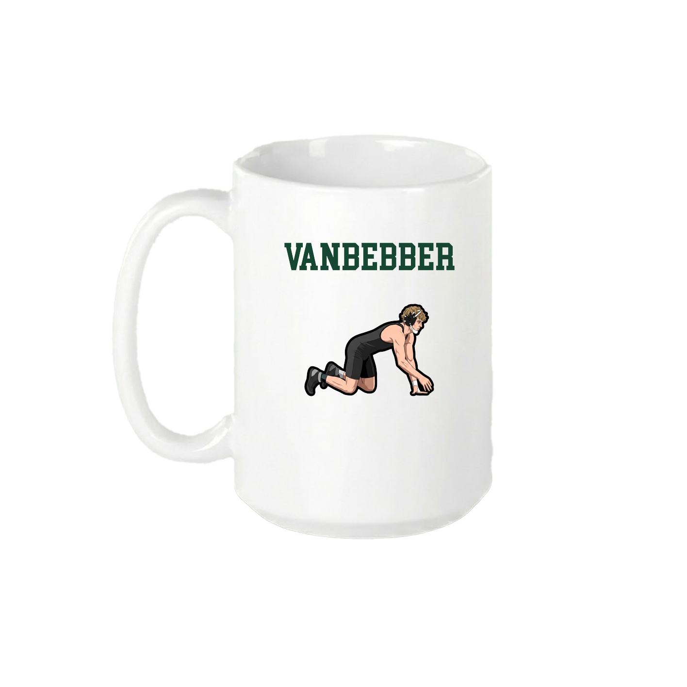 15oz Coffee Mug — Shirsey in White