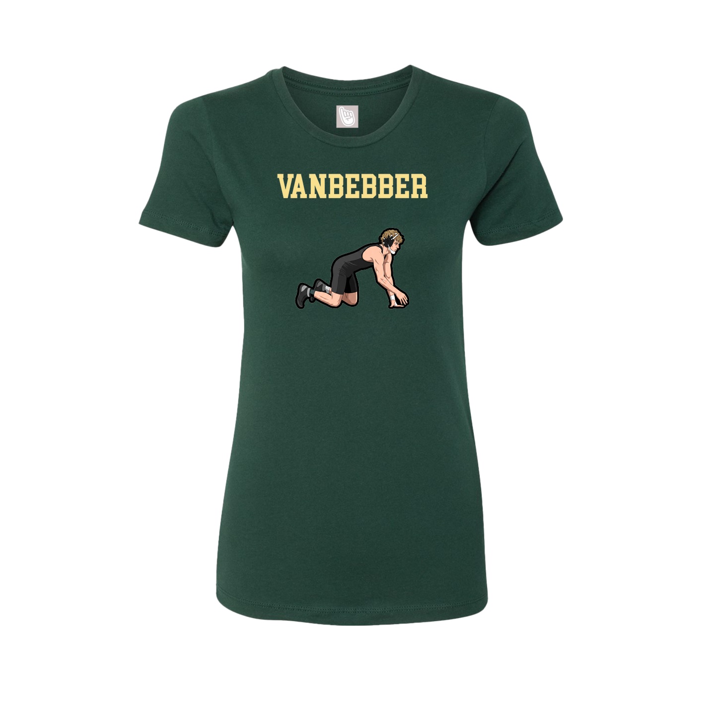 Fitted Women's Tee — Shirsey in Green