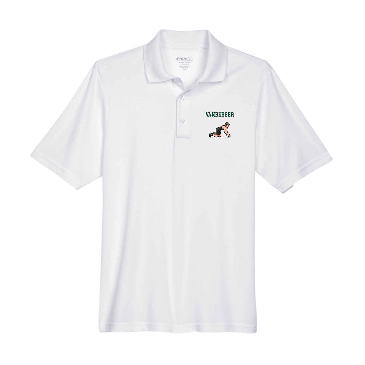 Performance Polo — Shirsey in White