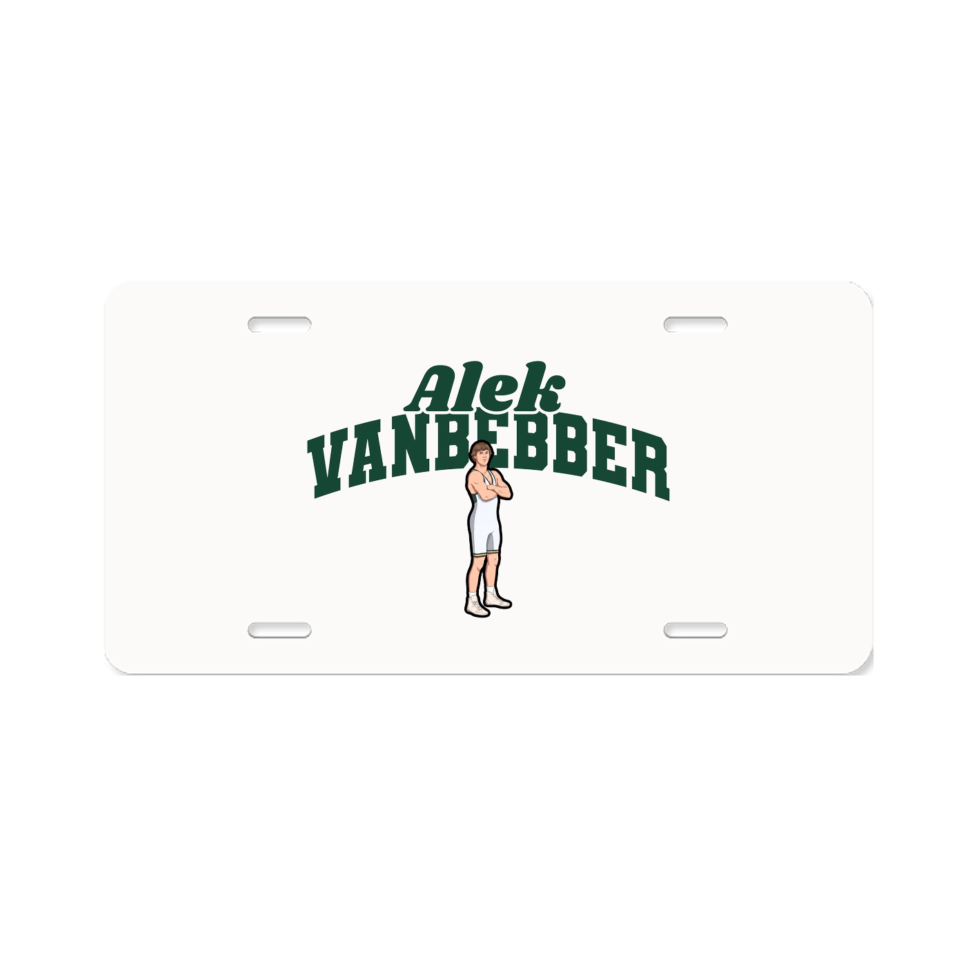 License Plate — Signature Arch in Classic