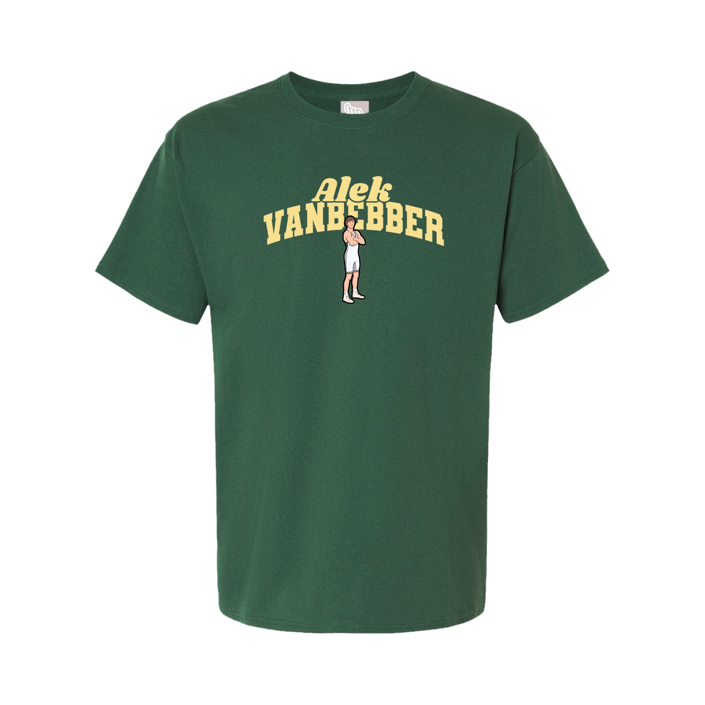 Youth Tee — Signature Arch in Green