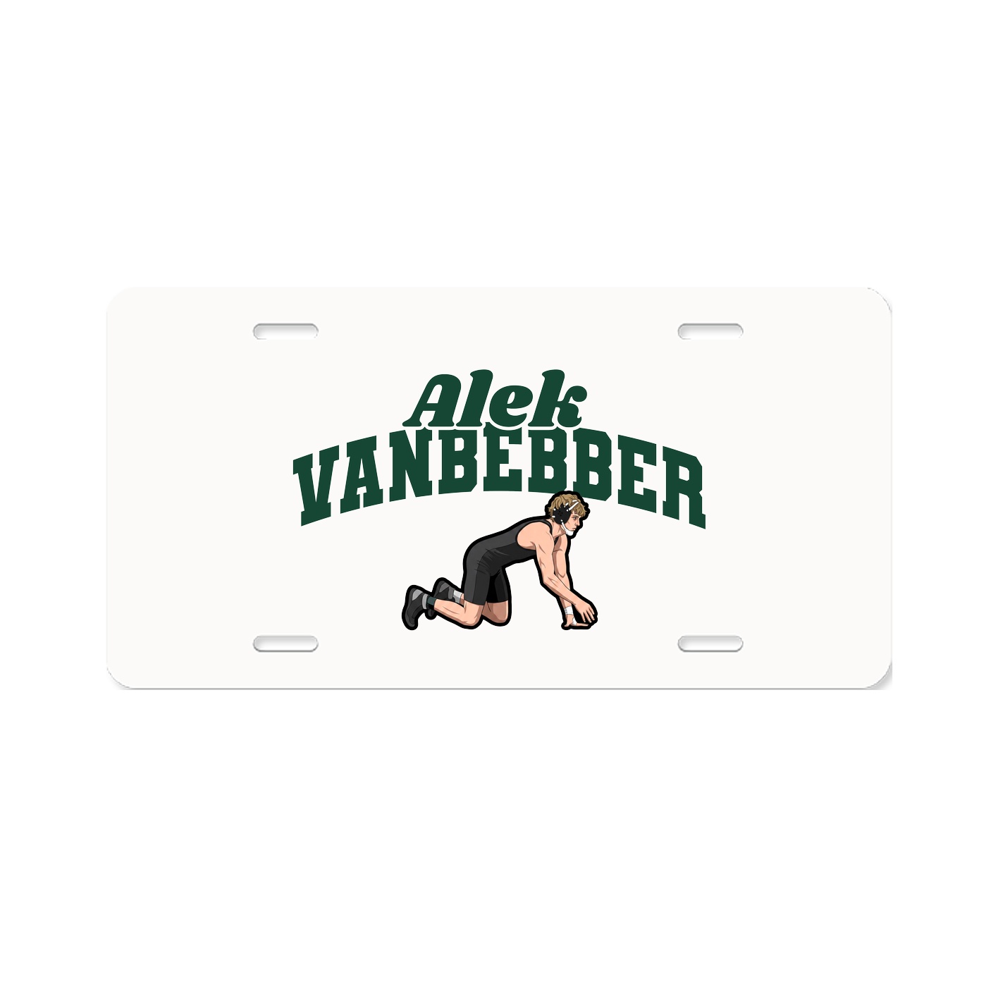 License Plate — Signature Arch in Classic