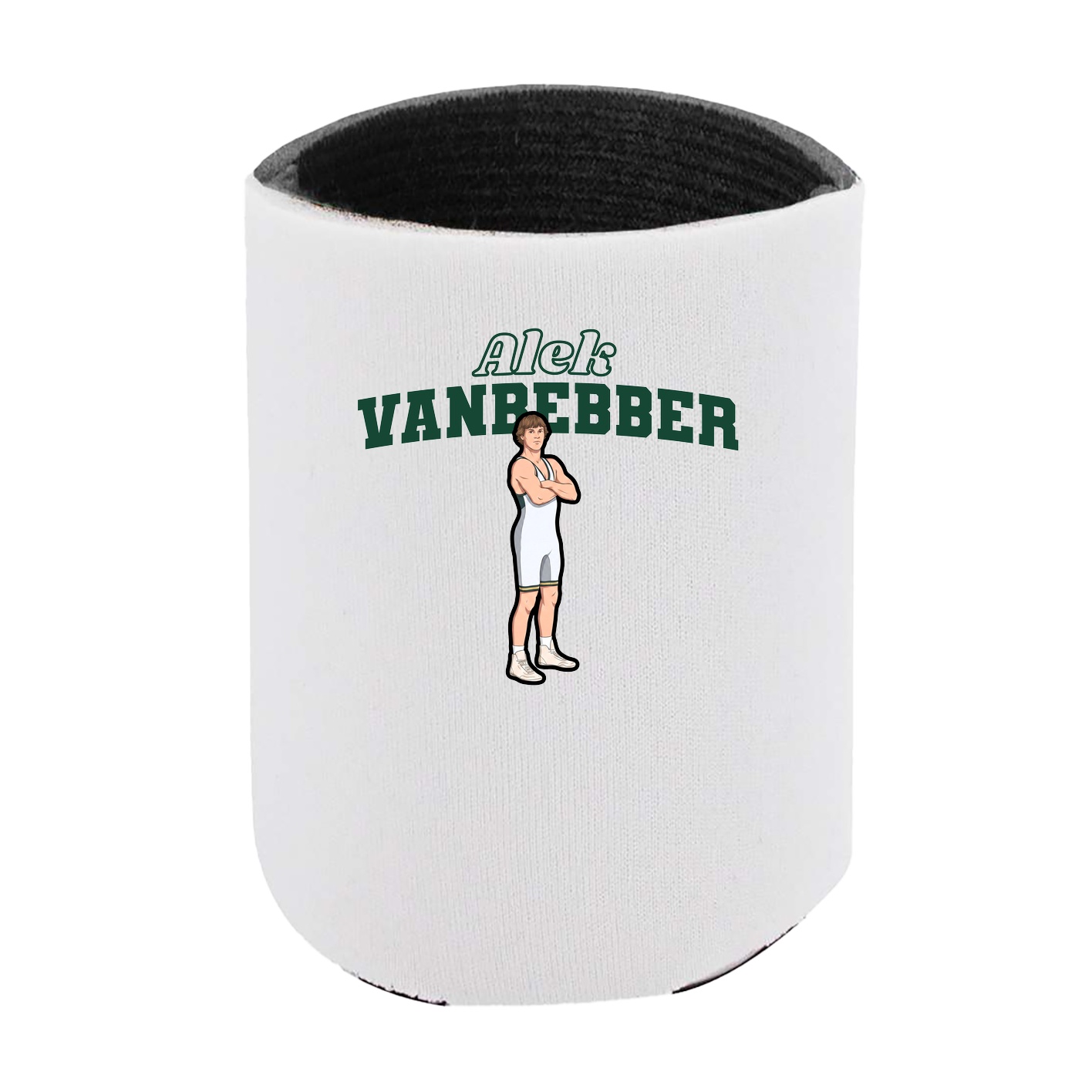 Can Holder — Name Arch in White