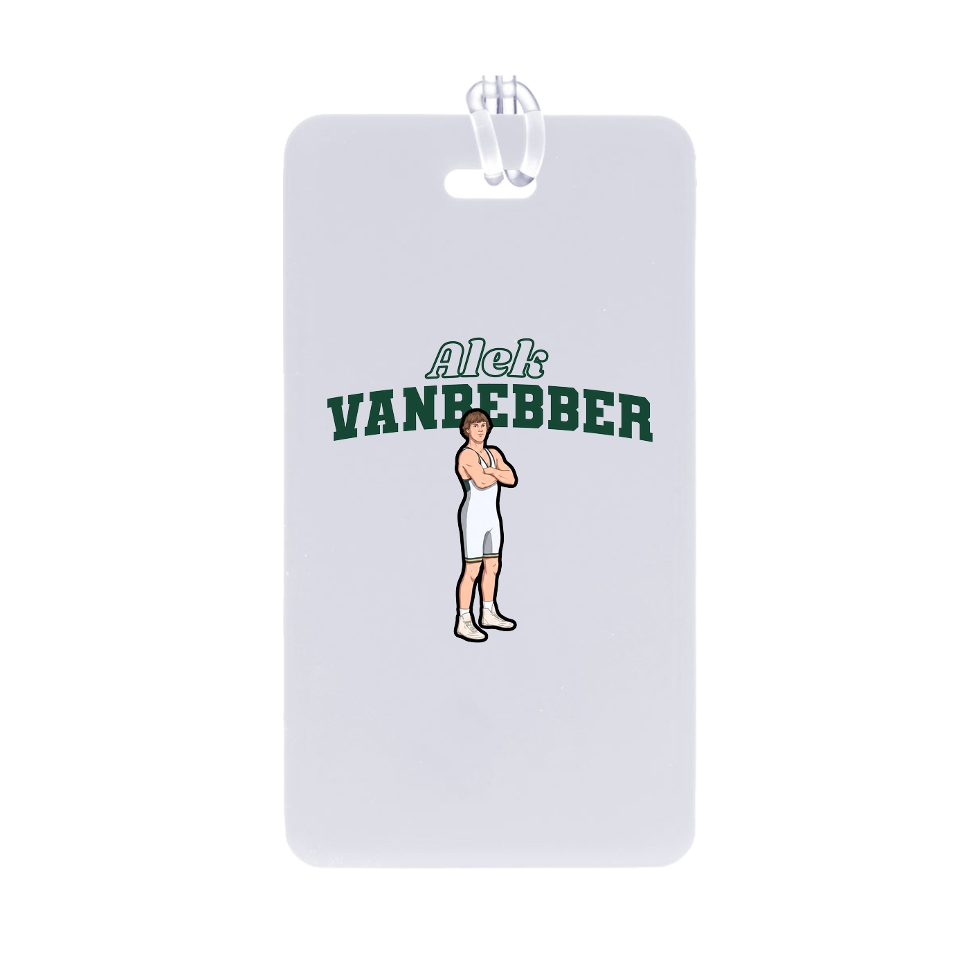 Bag Tag — Name Arch in Classic