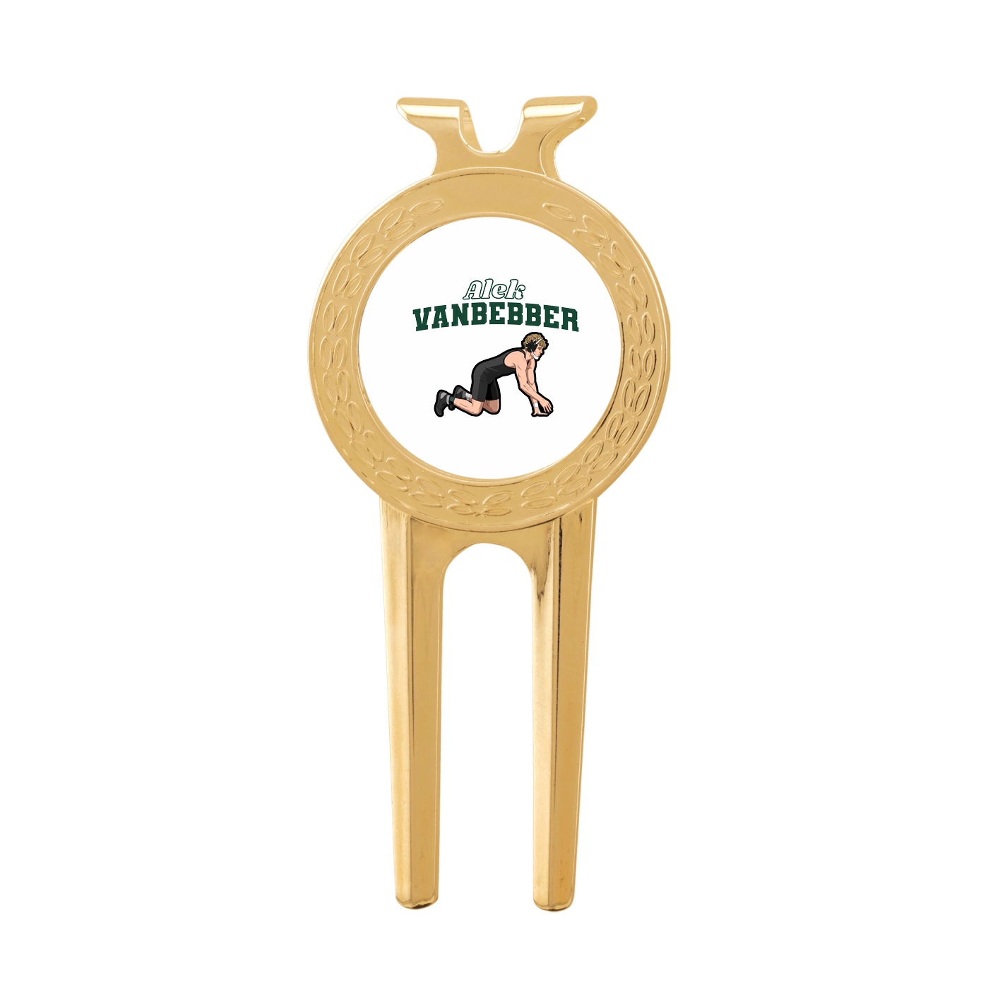 Divot Tool with Ball Marker — Name Arch in Classic