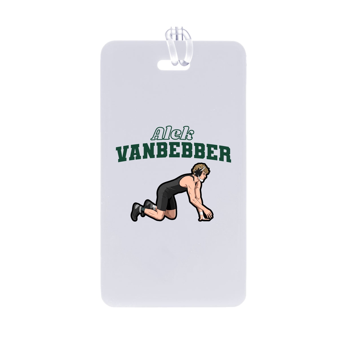 Bag Tag — Name Arch in Classic