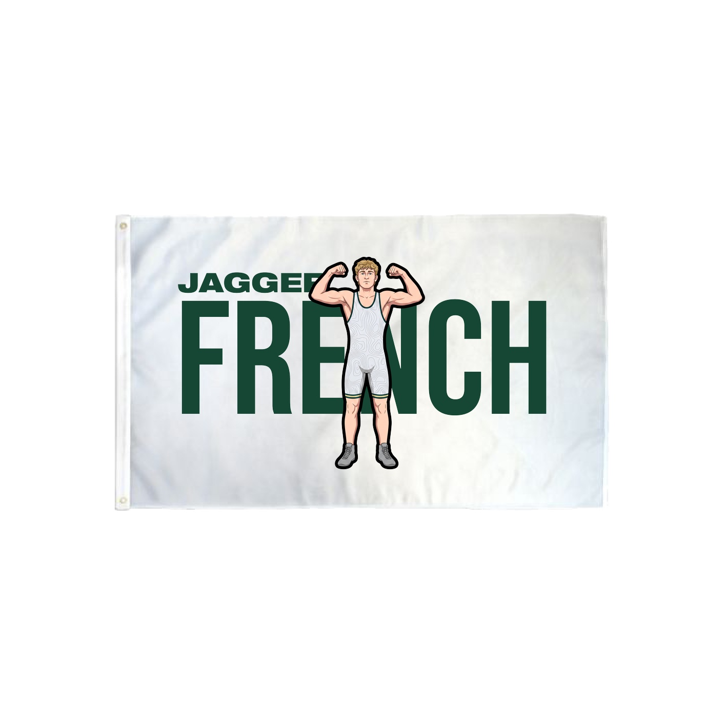 3x5 Flag — Player Name in Classic
