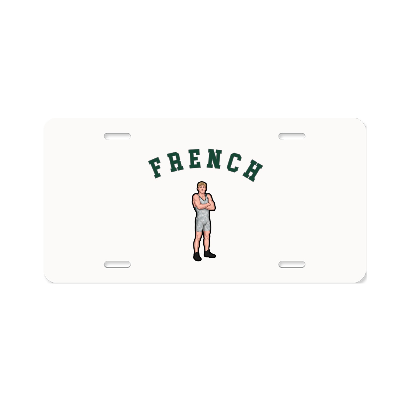 License Plate — Shirsey Arch in Classic
