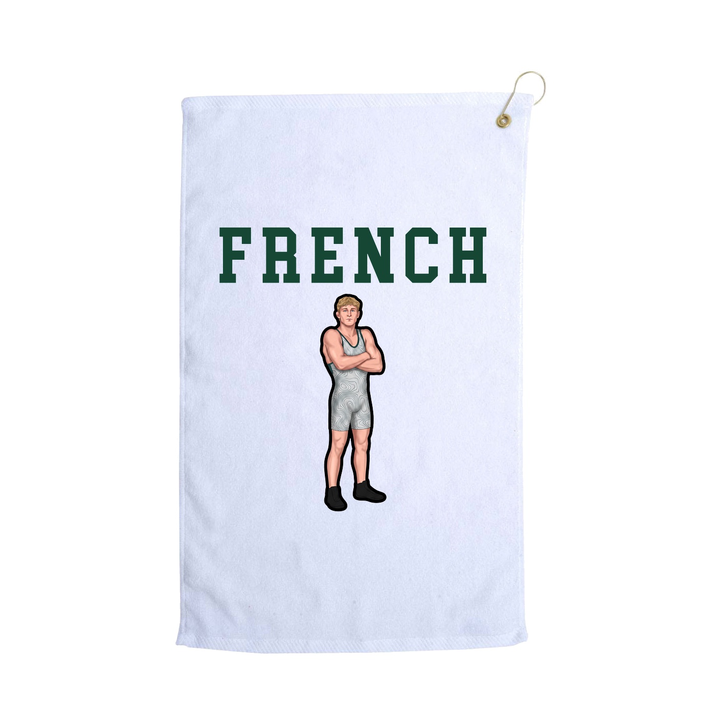 Golf Towel — Shirsey in White