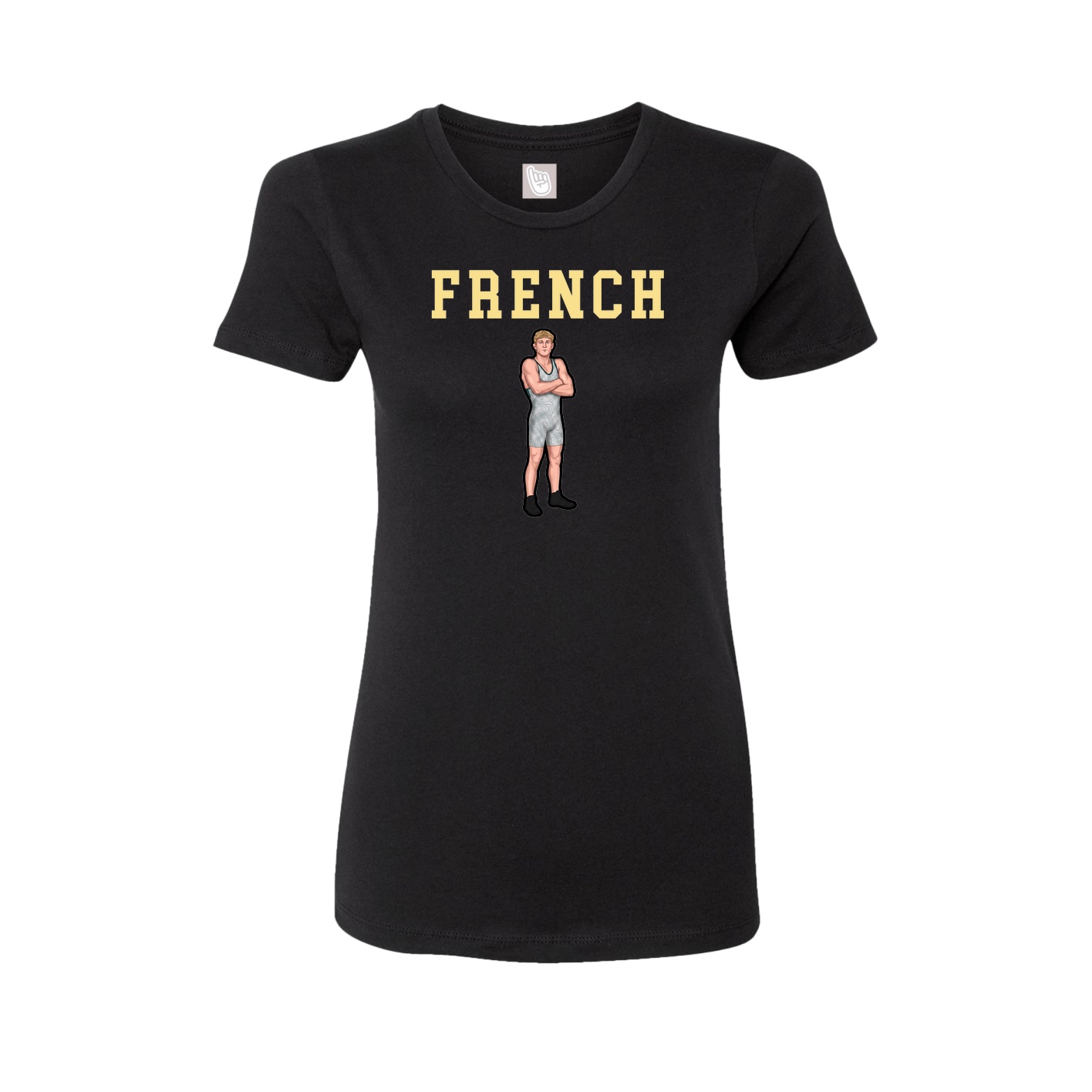 Fitted Women's Tee — Shirsey in Black