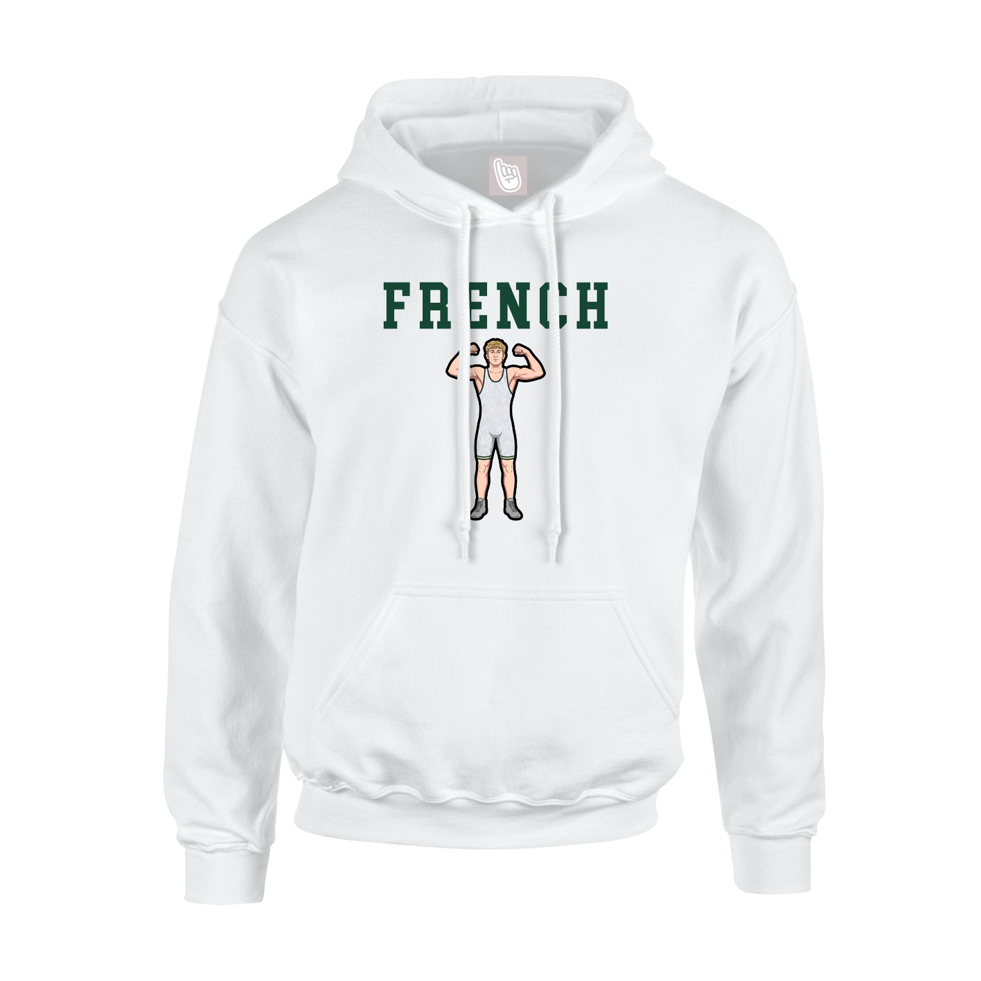 Youth Hoodie — Shirsey in White