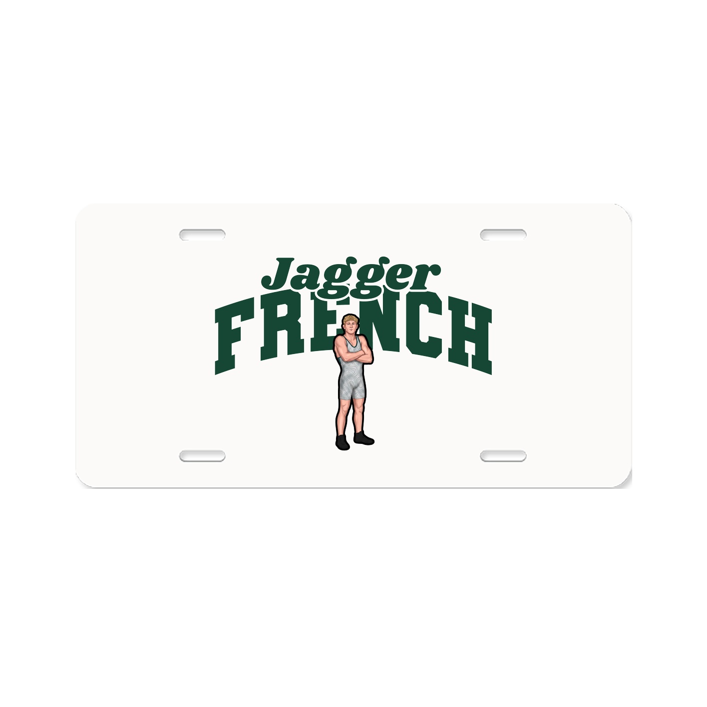 License Plate — Signature Arch in Classic