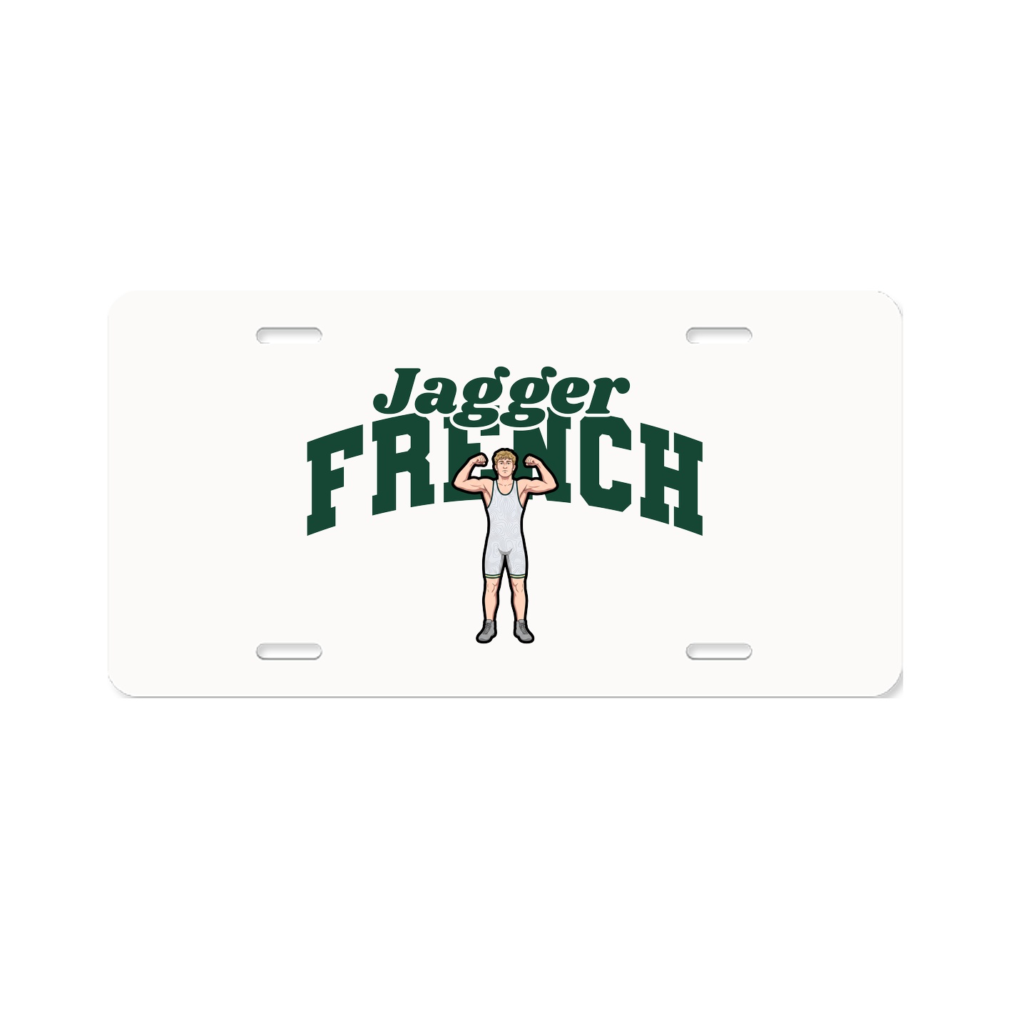 License Plate — Signature Arch in Classic