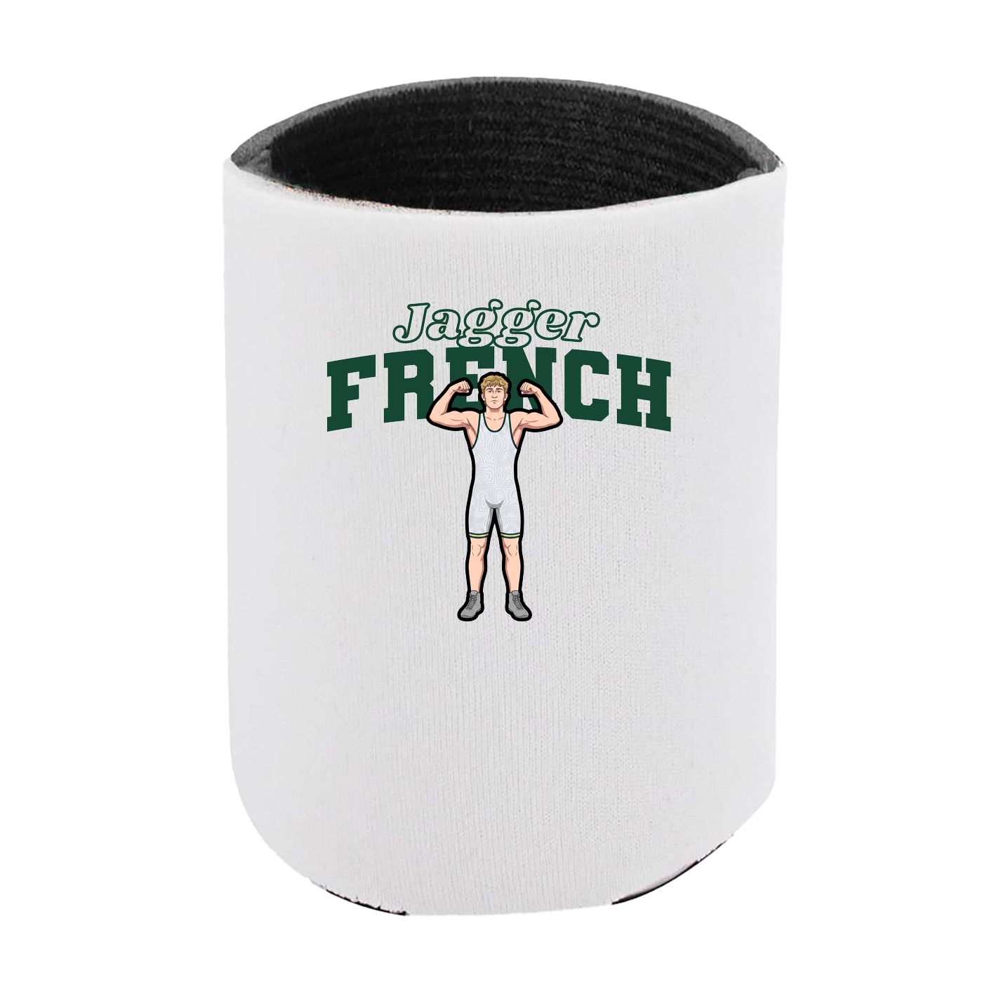 Can Holder — Name Arch in White