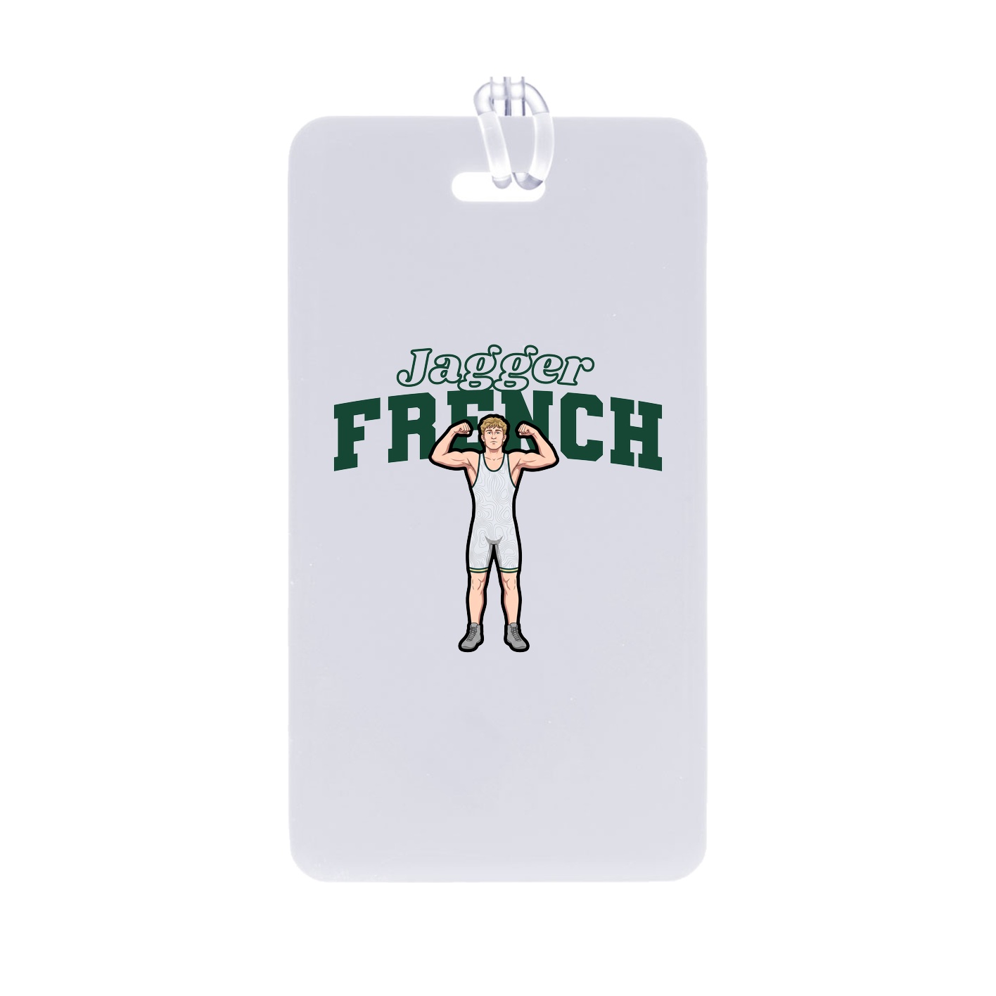 Bag Tag — Name Arch in Classic