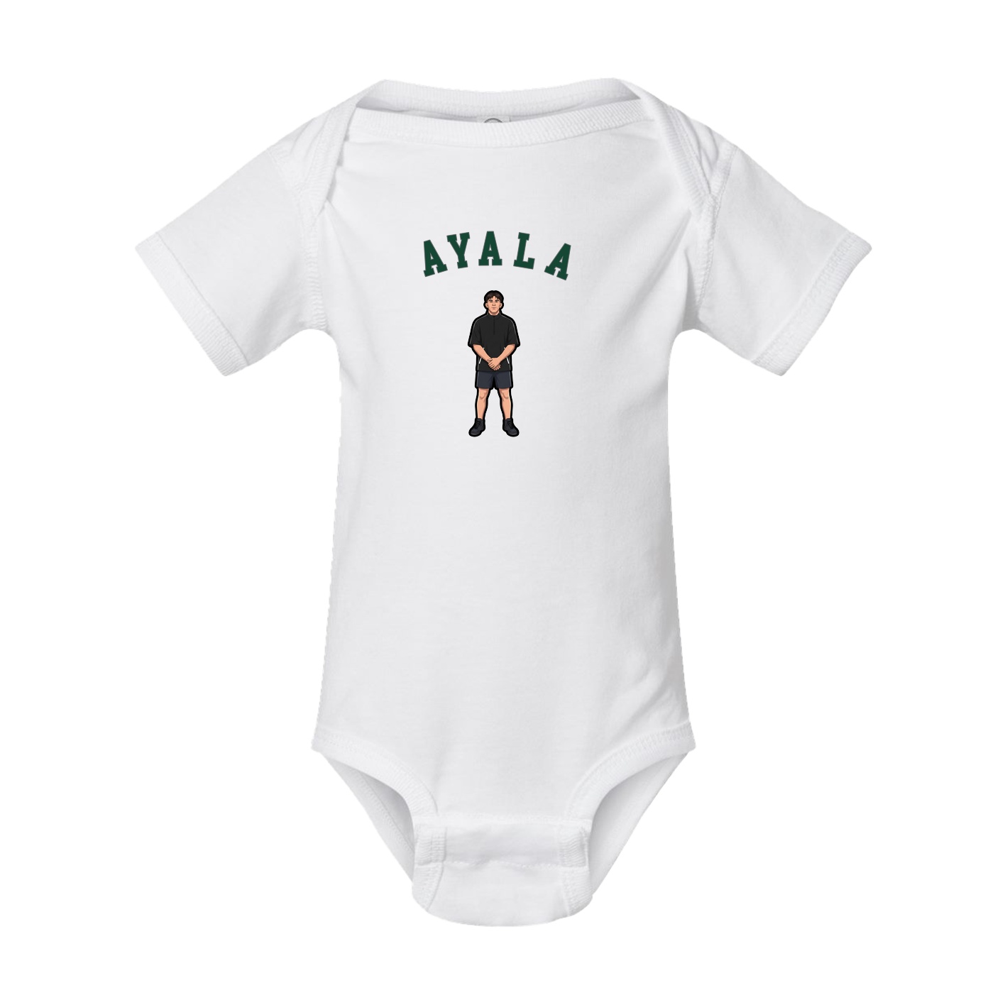 Baby Onesie — Shirsey Arch in White