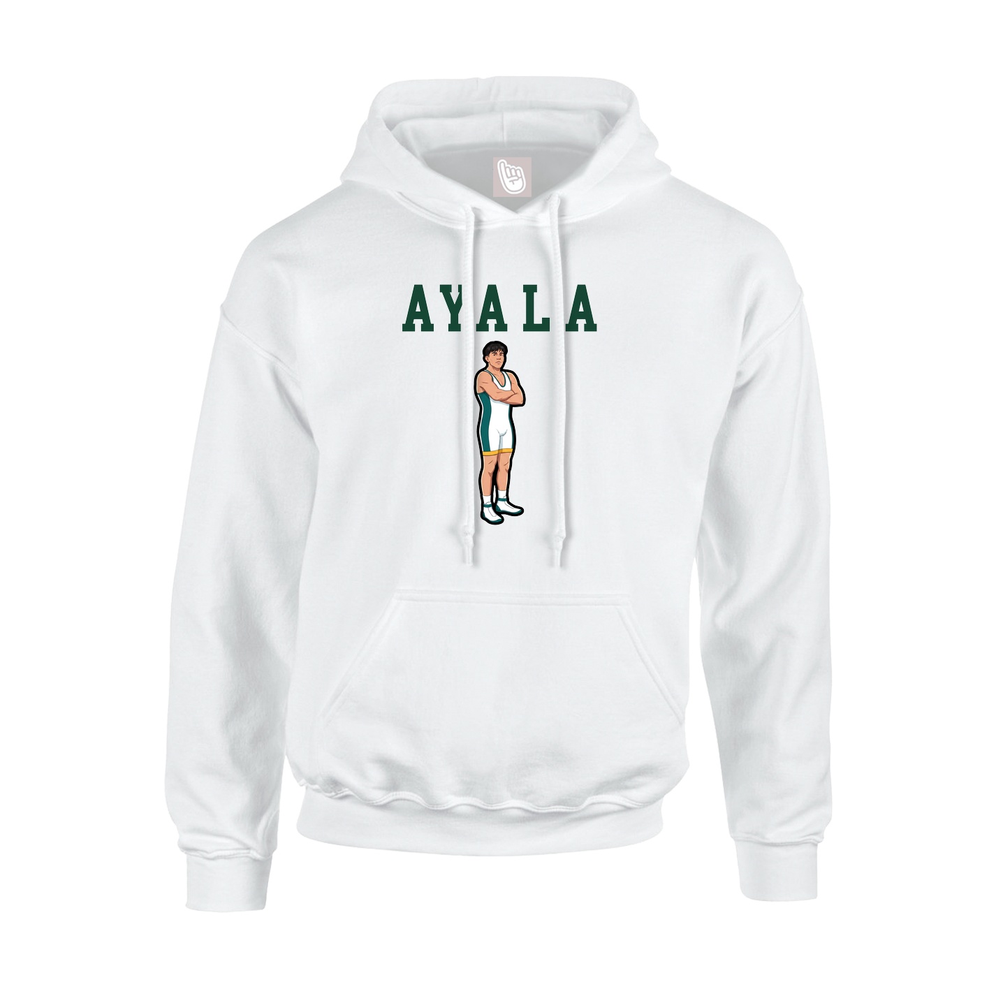 Youth Hoodie — Shirsey in White