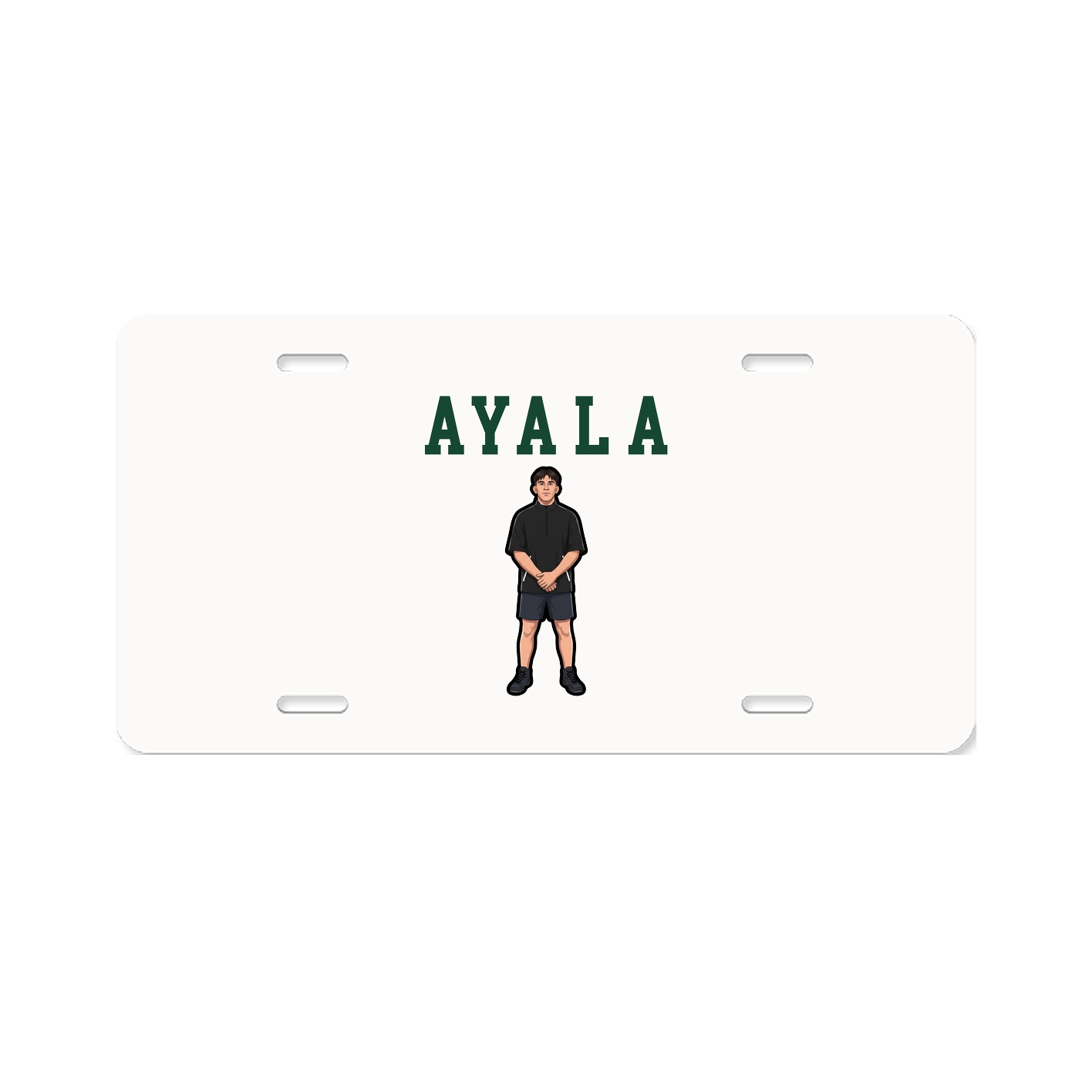 License Plate — Shirsey in Classic