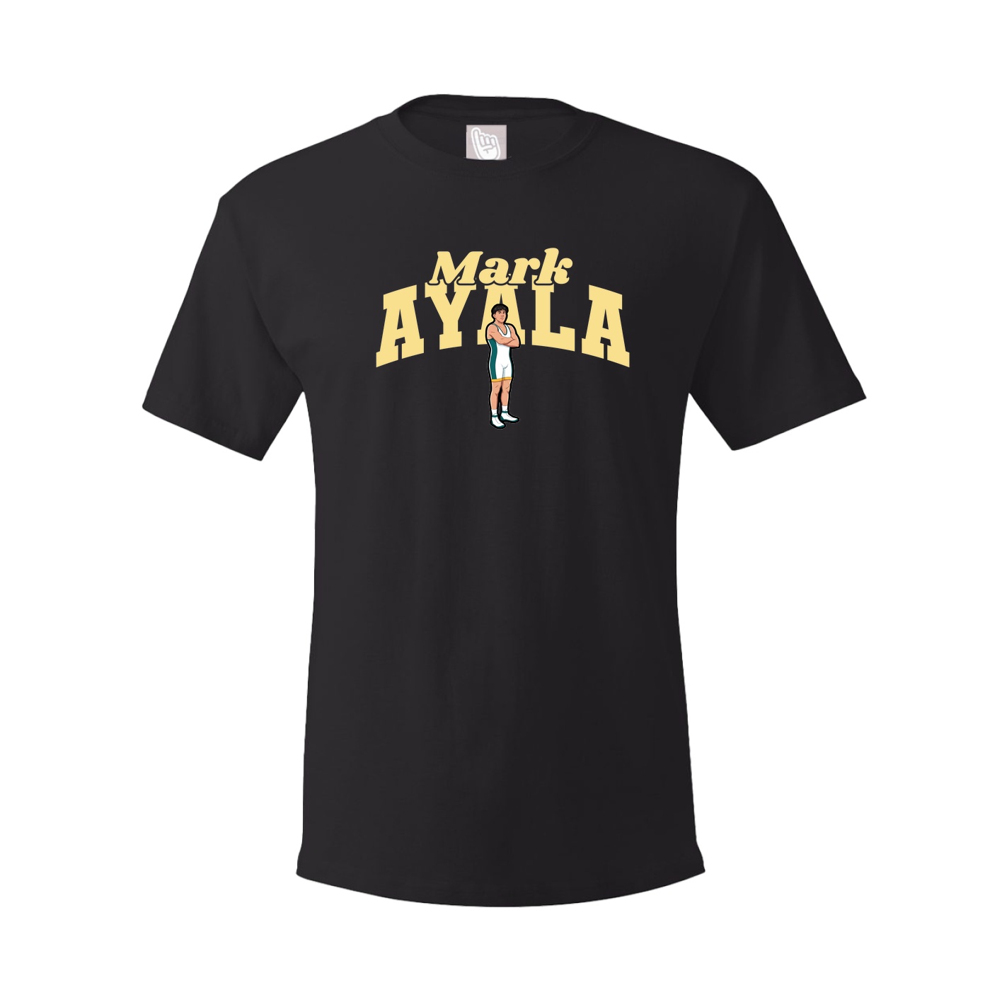 Youth Tee — Signature Arch in Black