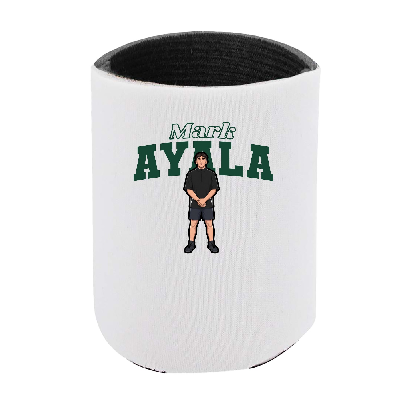 Can Holder — Name Arch in White