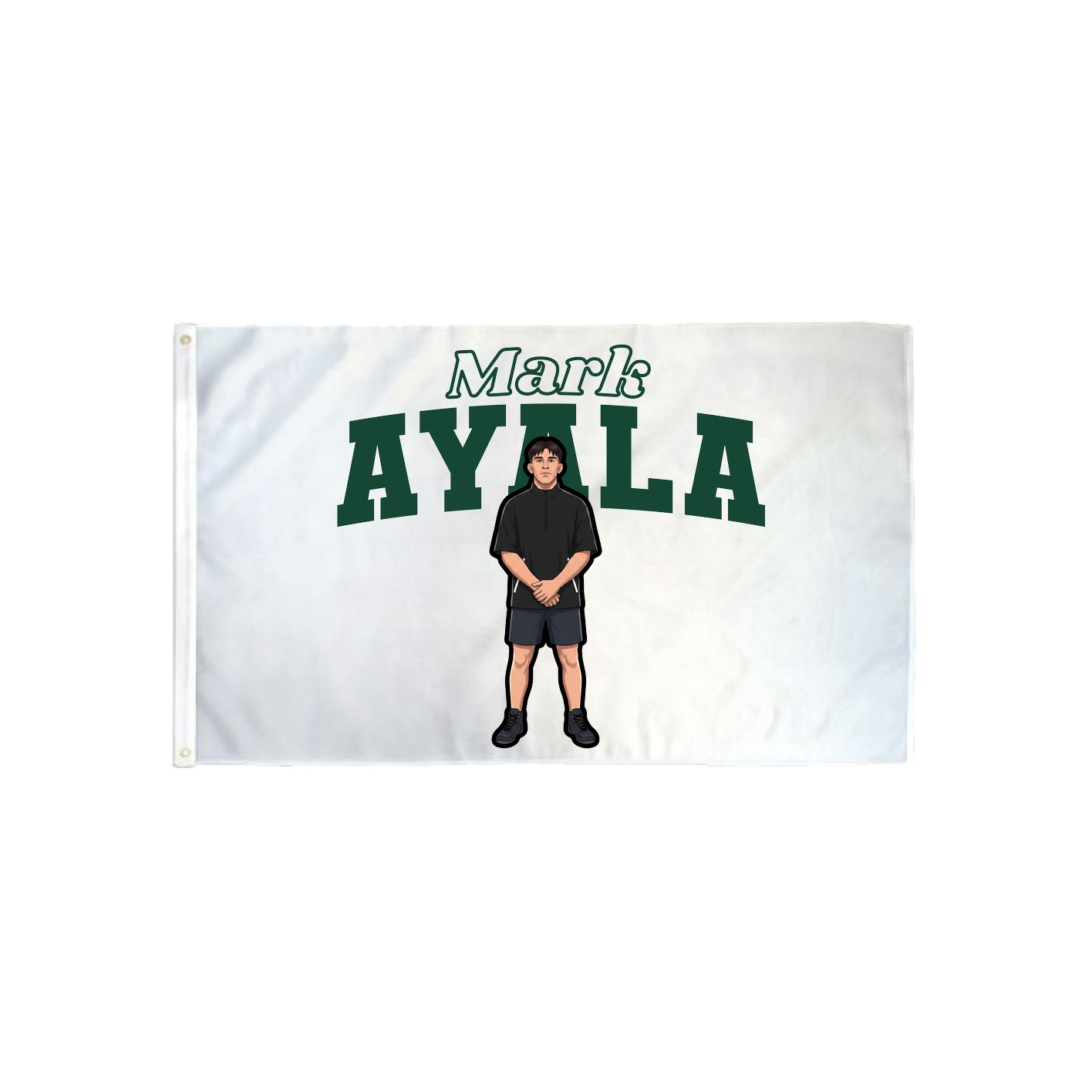 3x5 Flag — Name Arch in Classic