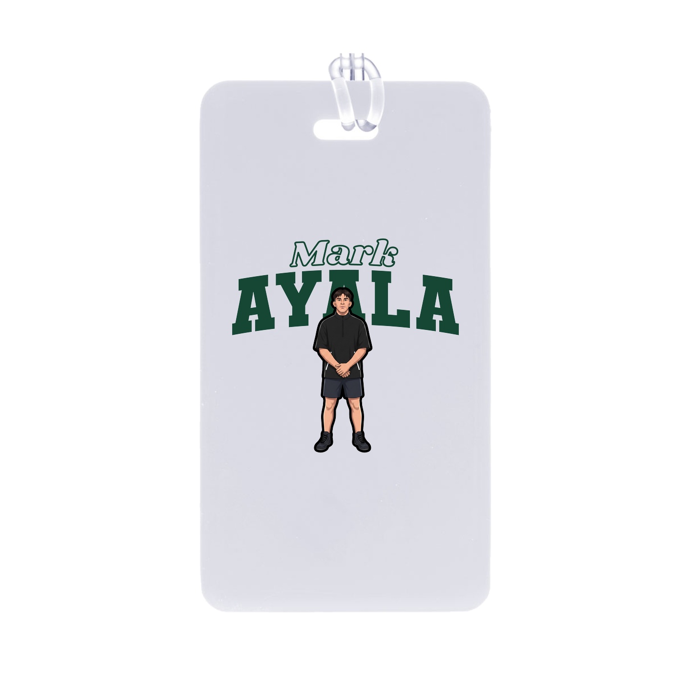 Bag Tag — Name Arch in Classic