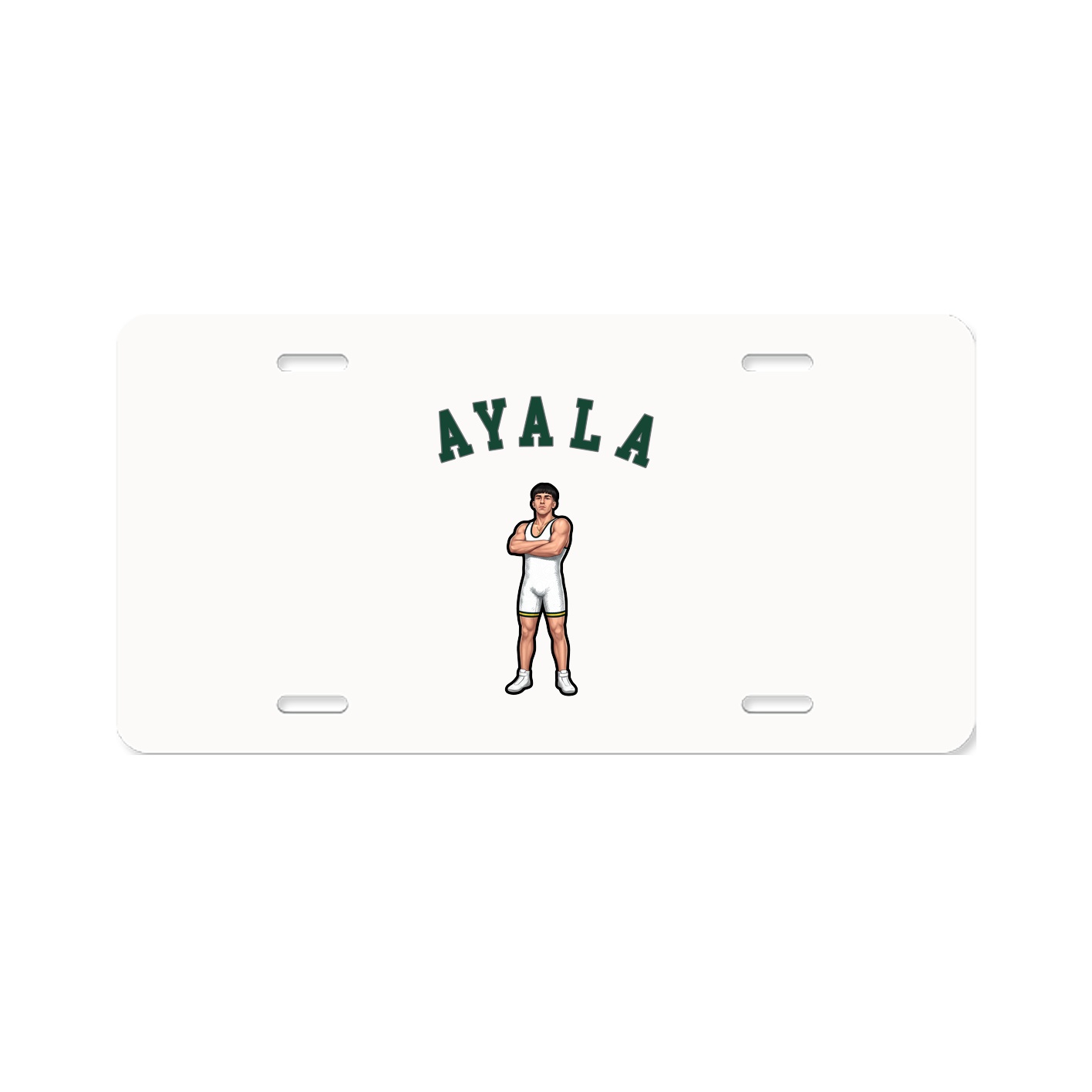 License Plate — Shirsey Arch in Classic