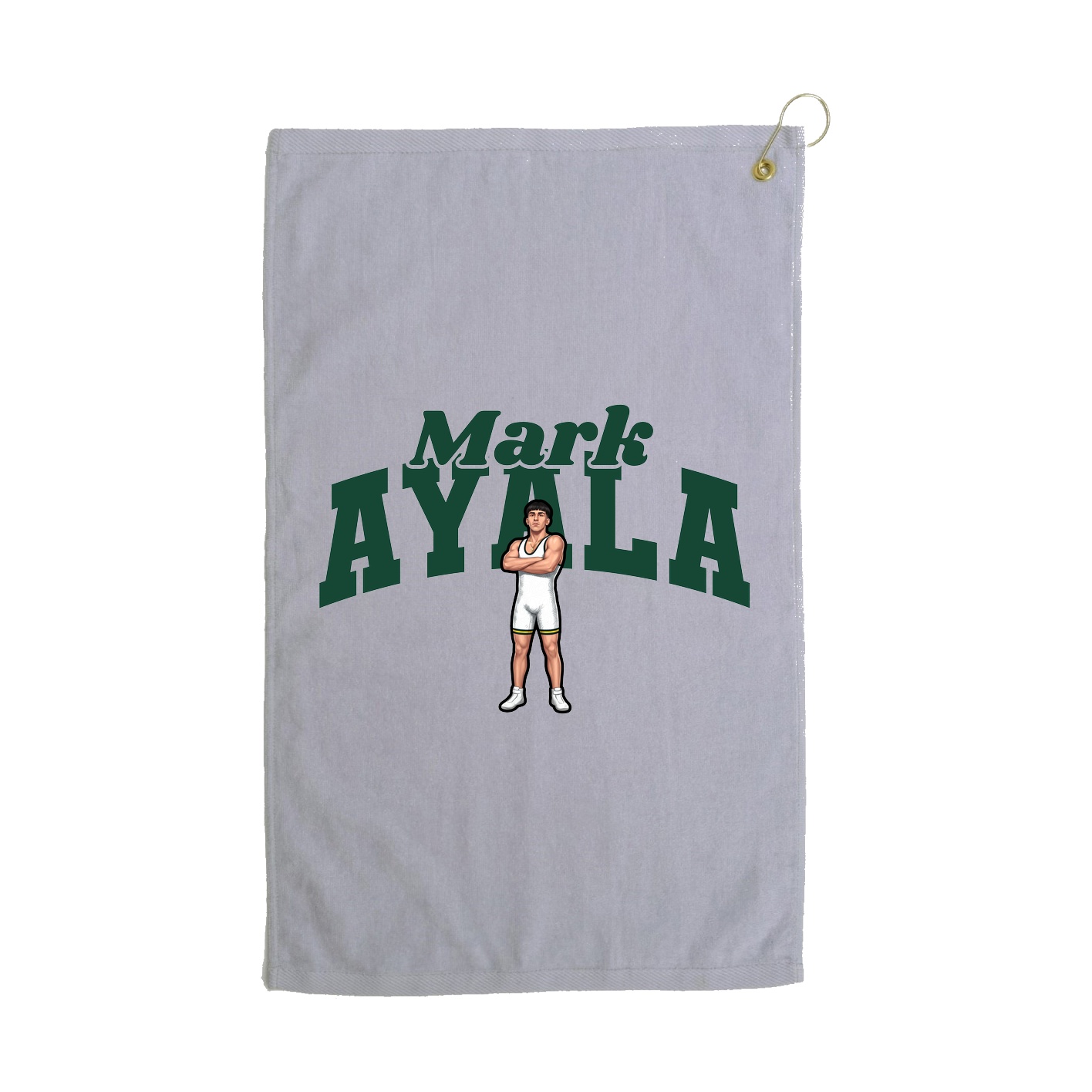 Golf Towel — Signature Arch in Grey