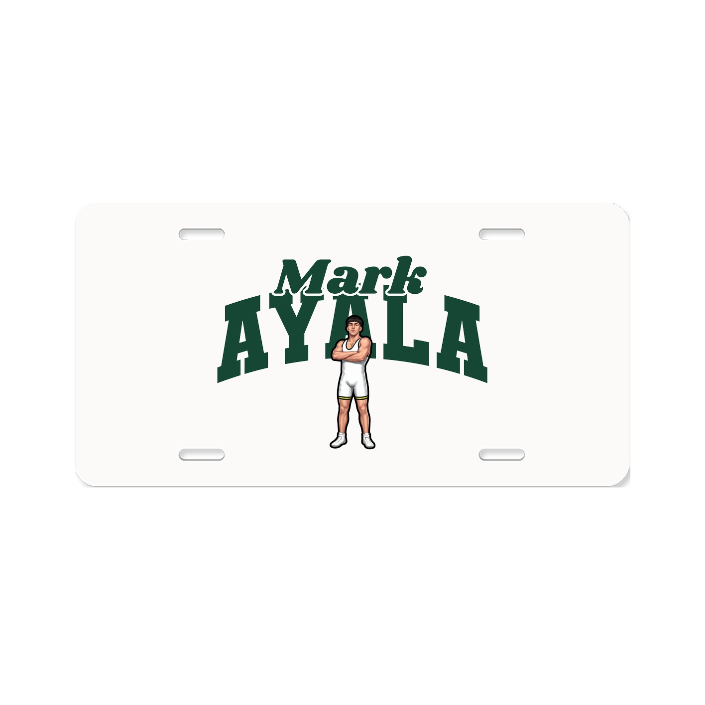 License Plate — Signature Arch in Classic