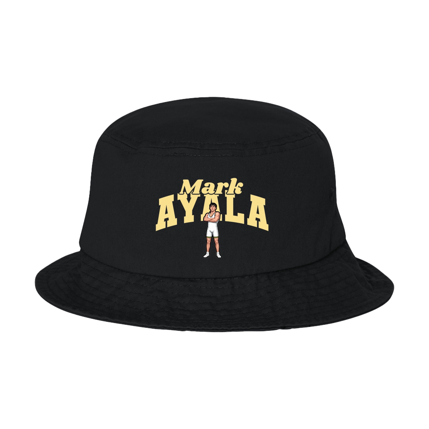 Bucket Cap — Signature Arch in Black