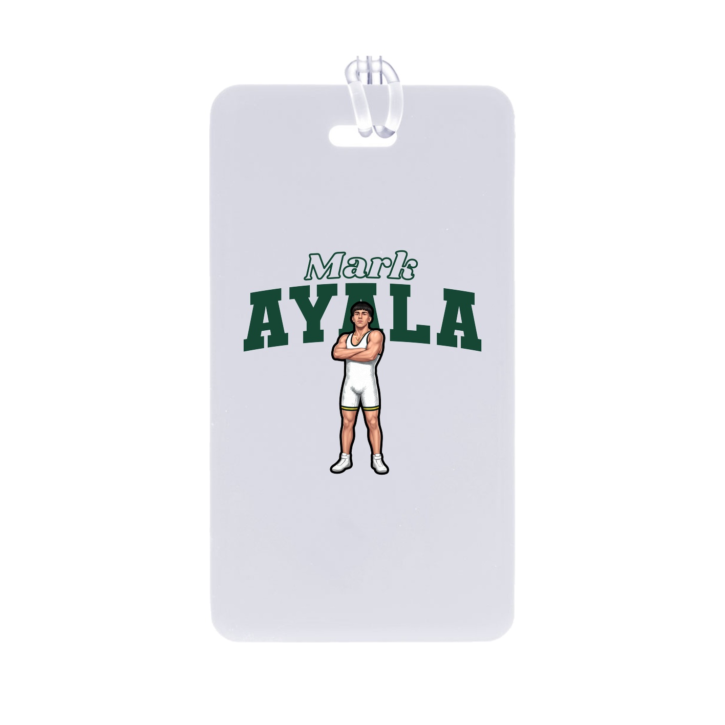 Bag Tag — Name Arch in Classic